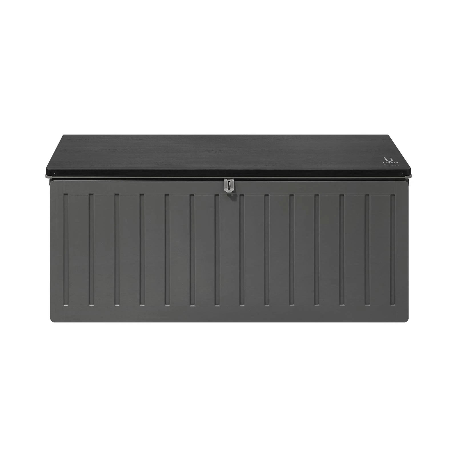 6 Livsip Outdoor Storage Box Bench 490L Cabinet Container Garden Deck Tool - Multi, 6 of 8