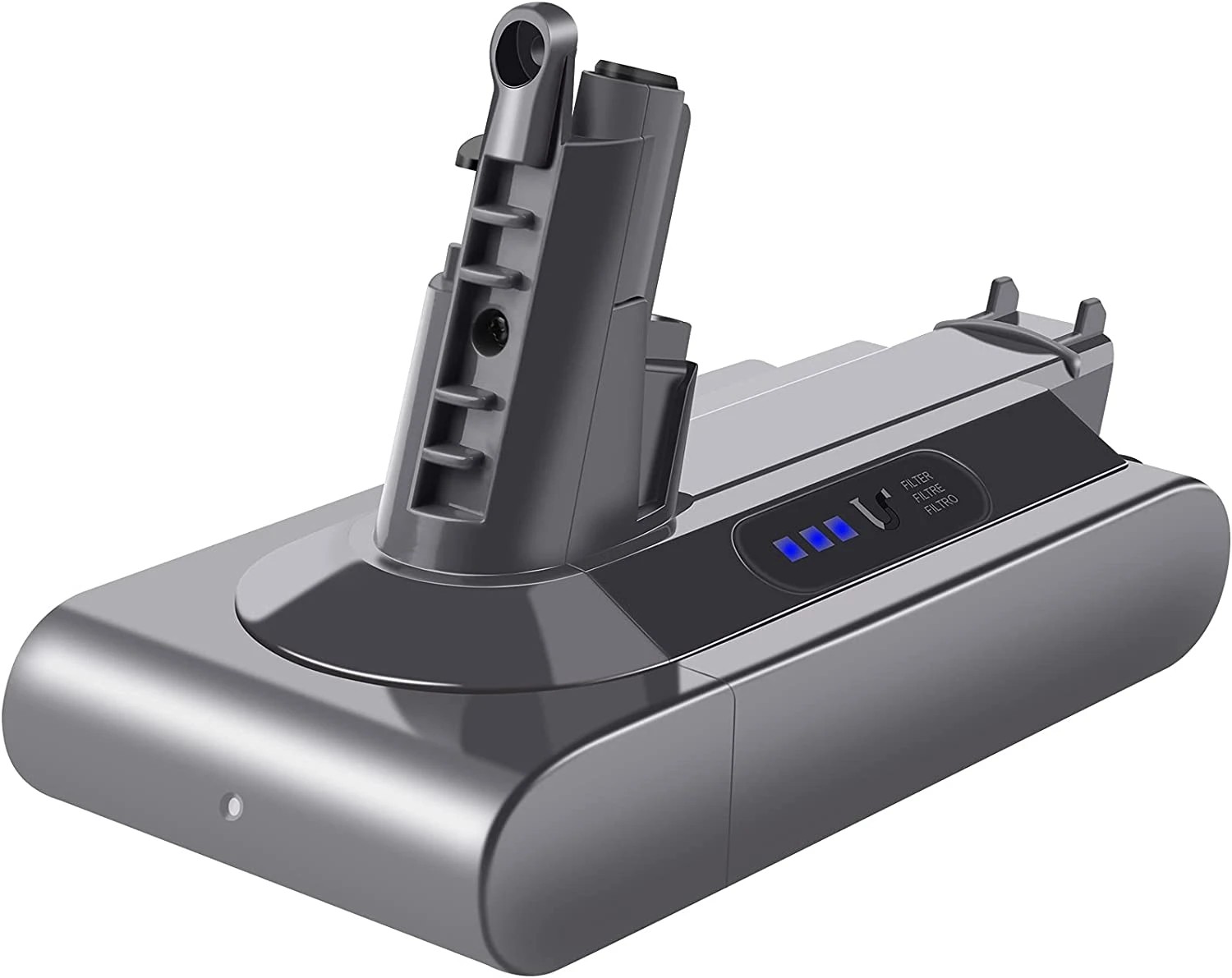 1 Hygieia Battery For Dyson V10 Vacuum Cleaners SV12 & SV27 - Grey, 1 of 9