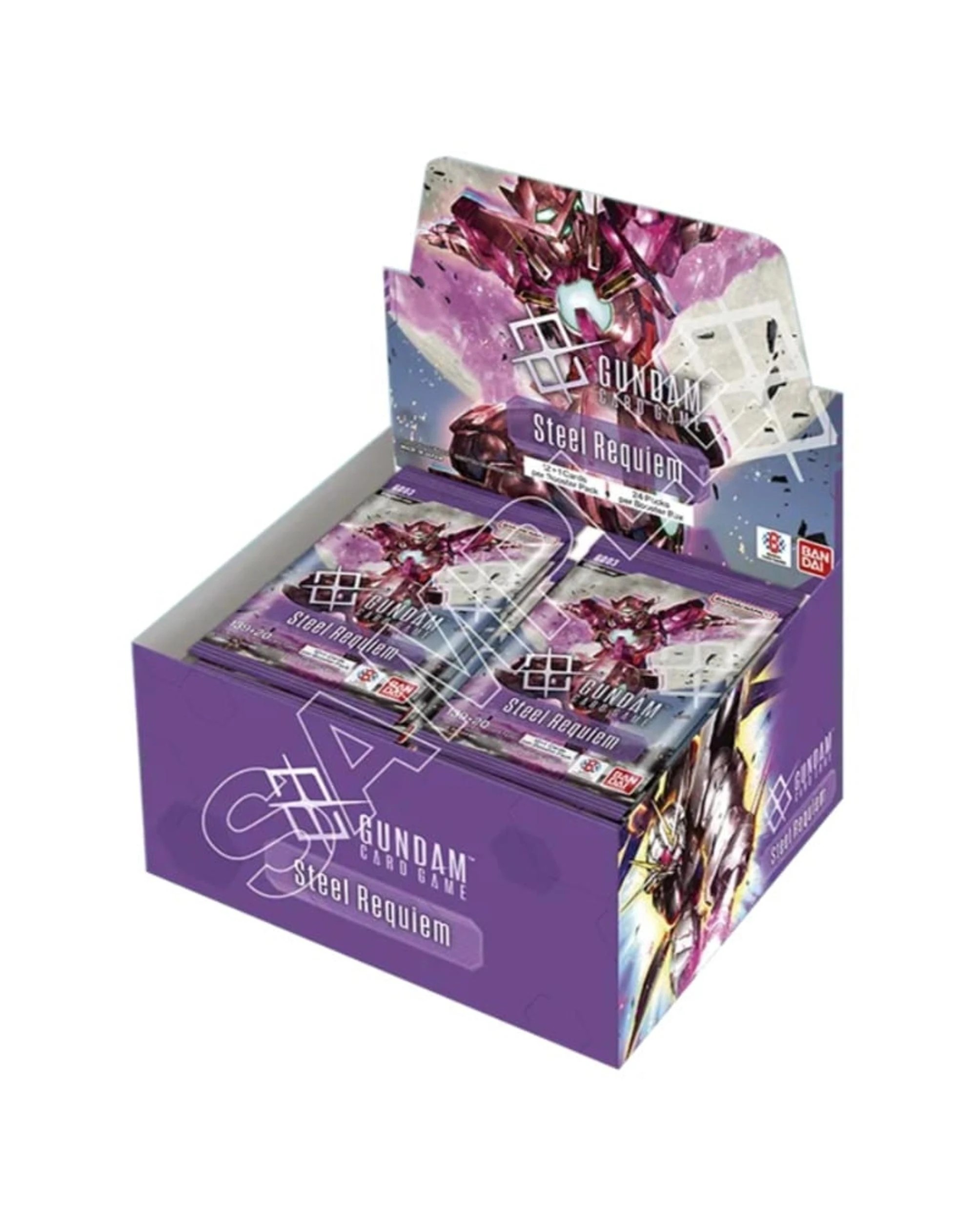 1 Gundam Card Game: Steel Requiem GD03 Booster Box, 1 of 1