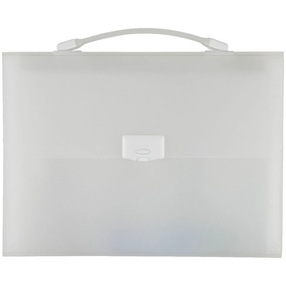 2 J.Burrows Antibacterial Expanding File 13 Pockets Clear, 2 of 4