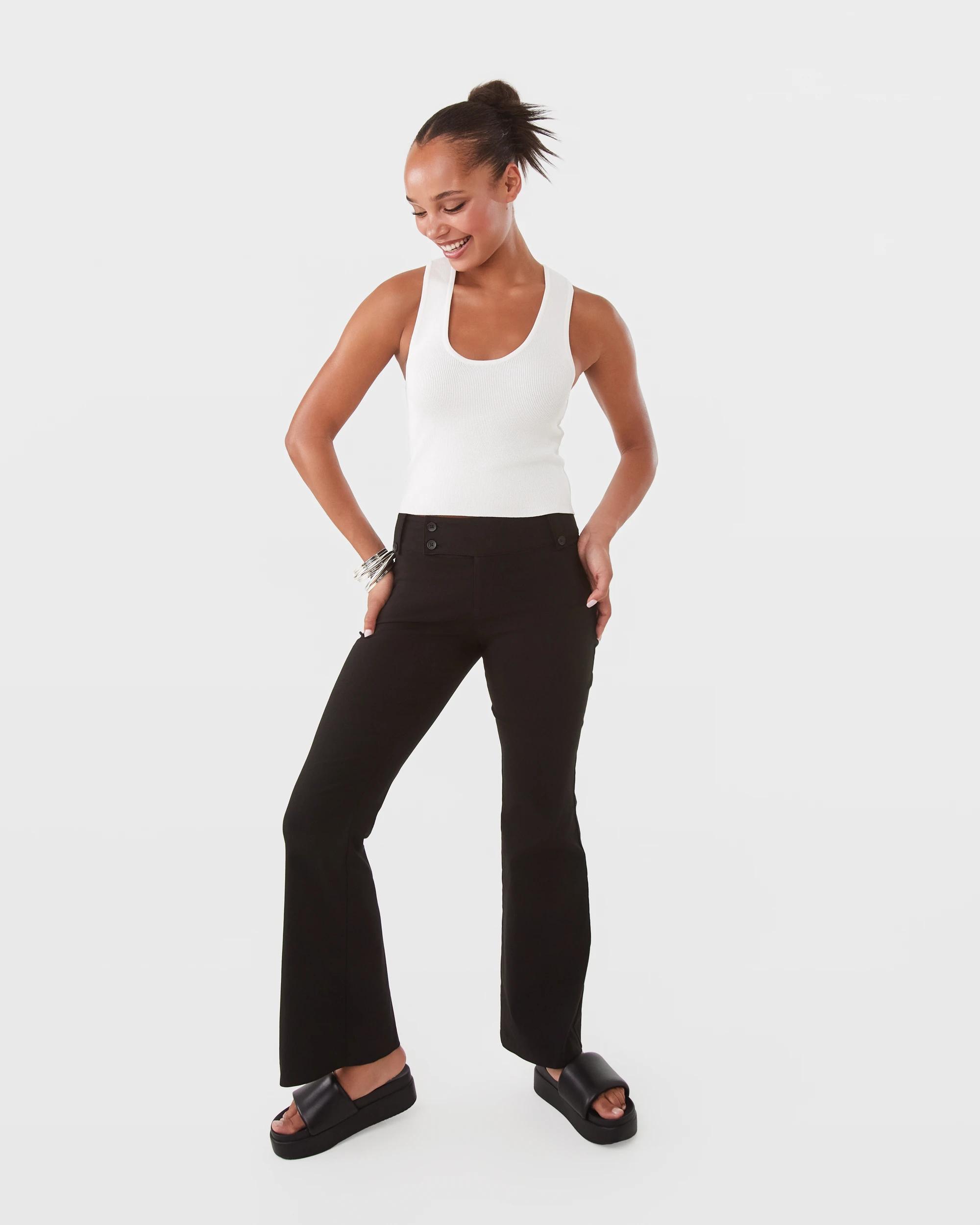 2 Youth Low Rise Bengaline Pants Black, 2 of 7