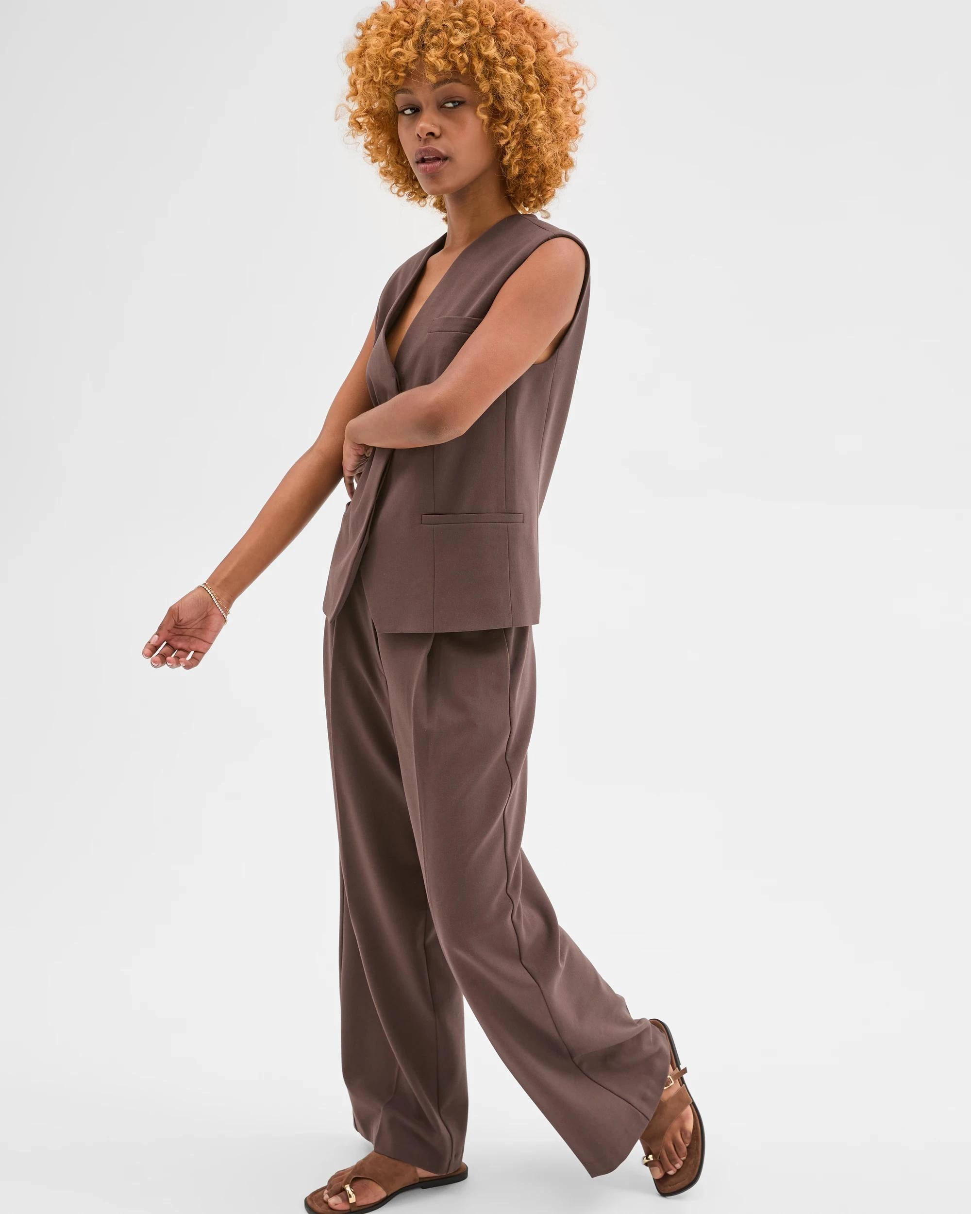 2 Target Petites Petites Ultra Wide Trousers BRACKEN, 2 of 5