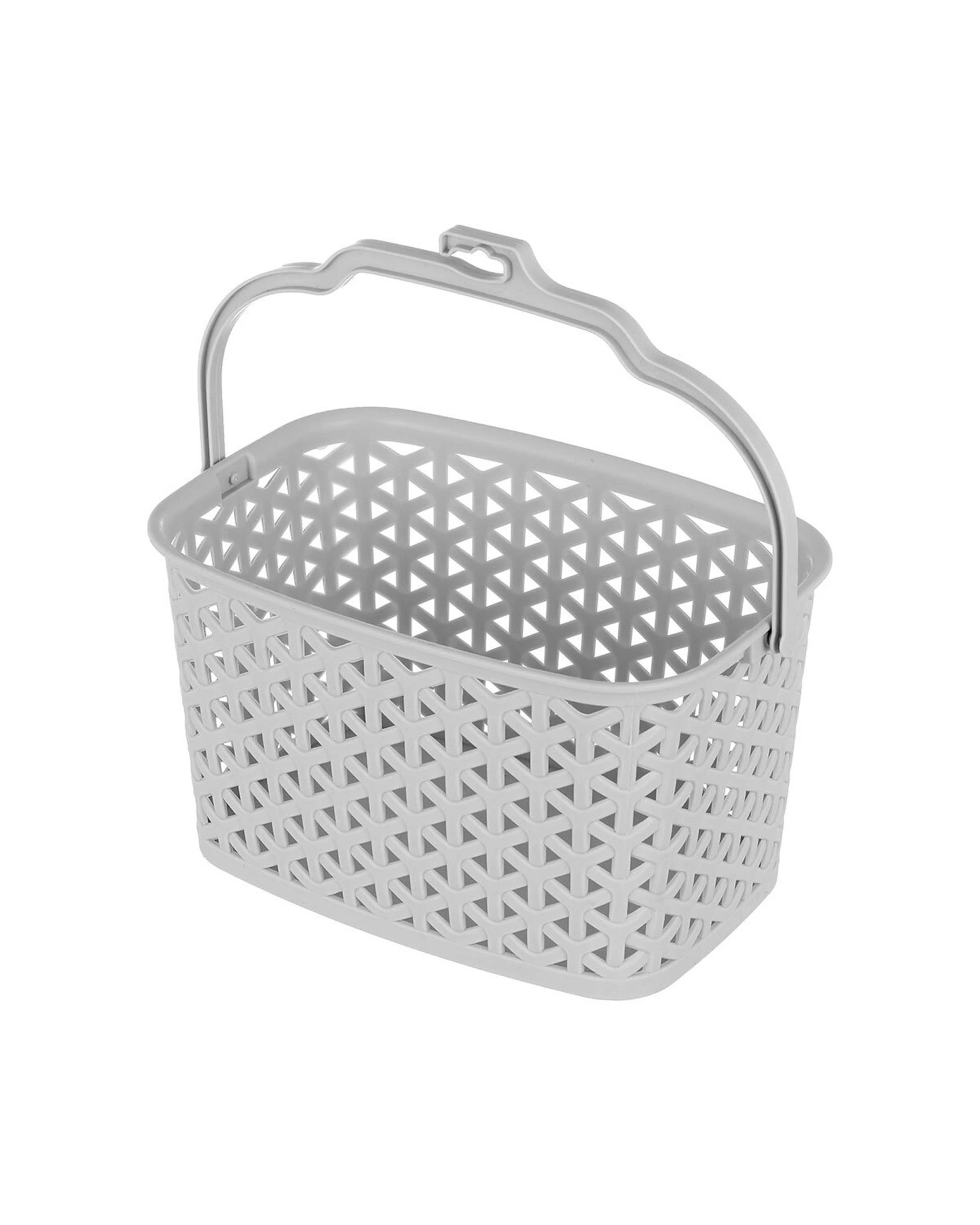 3 Boxsweden 4PK Wicker Design Peg Basket Peg Baskets Peg Organiser Breathable - Assorted, 3 of 5