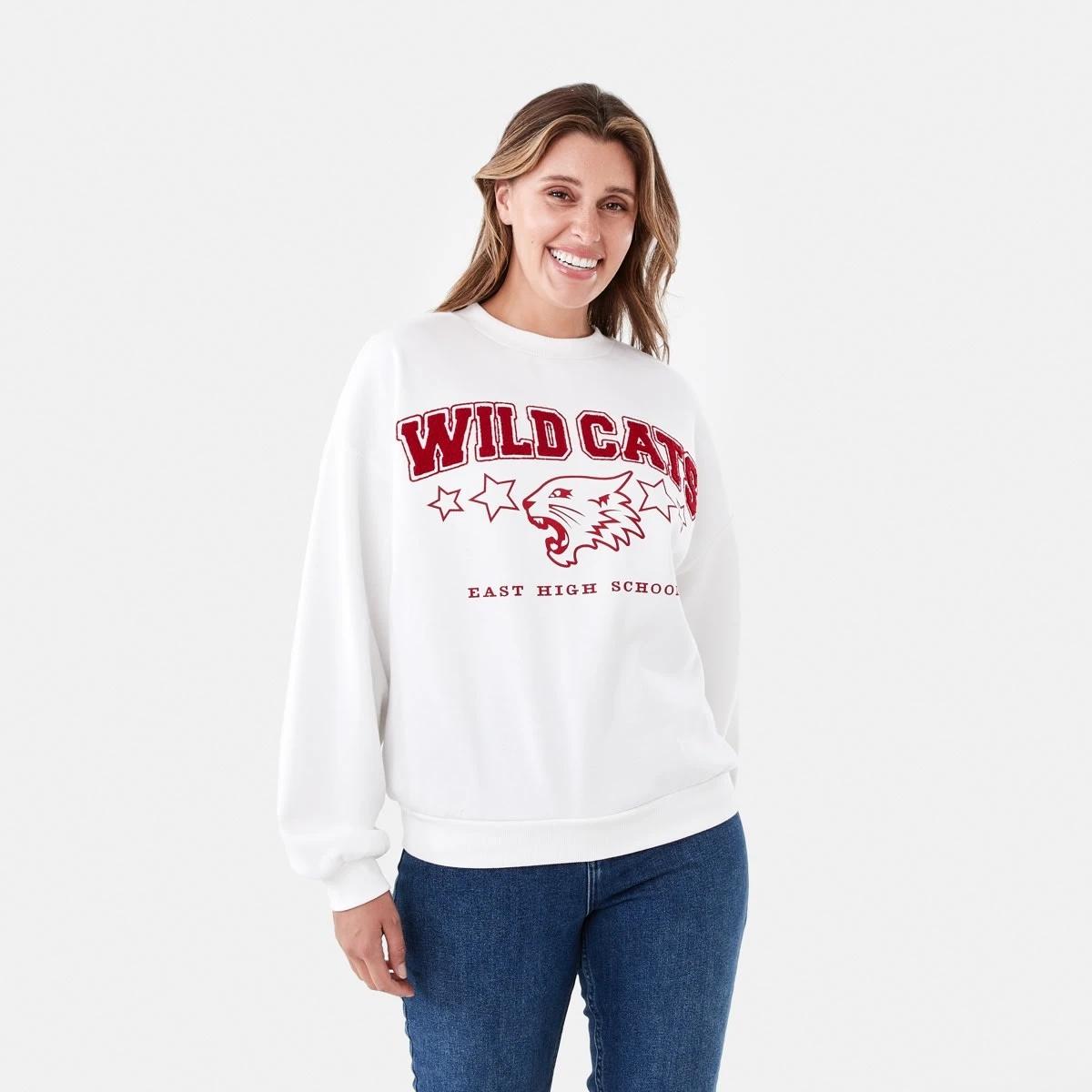 1 High School Musical License Long Sleeve Sweatshirt Wildcats, 1 of 6