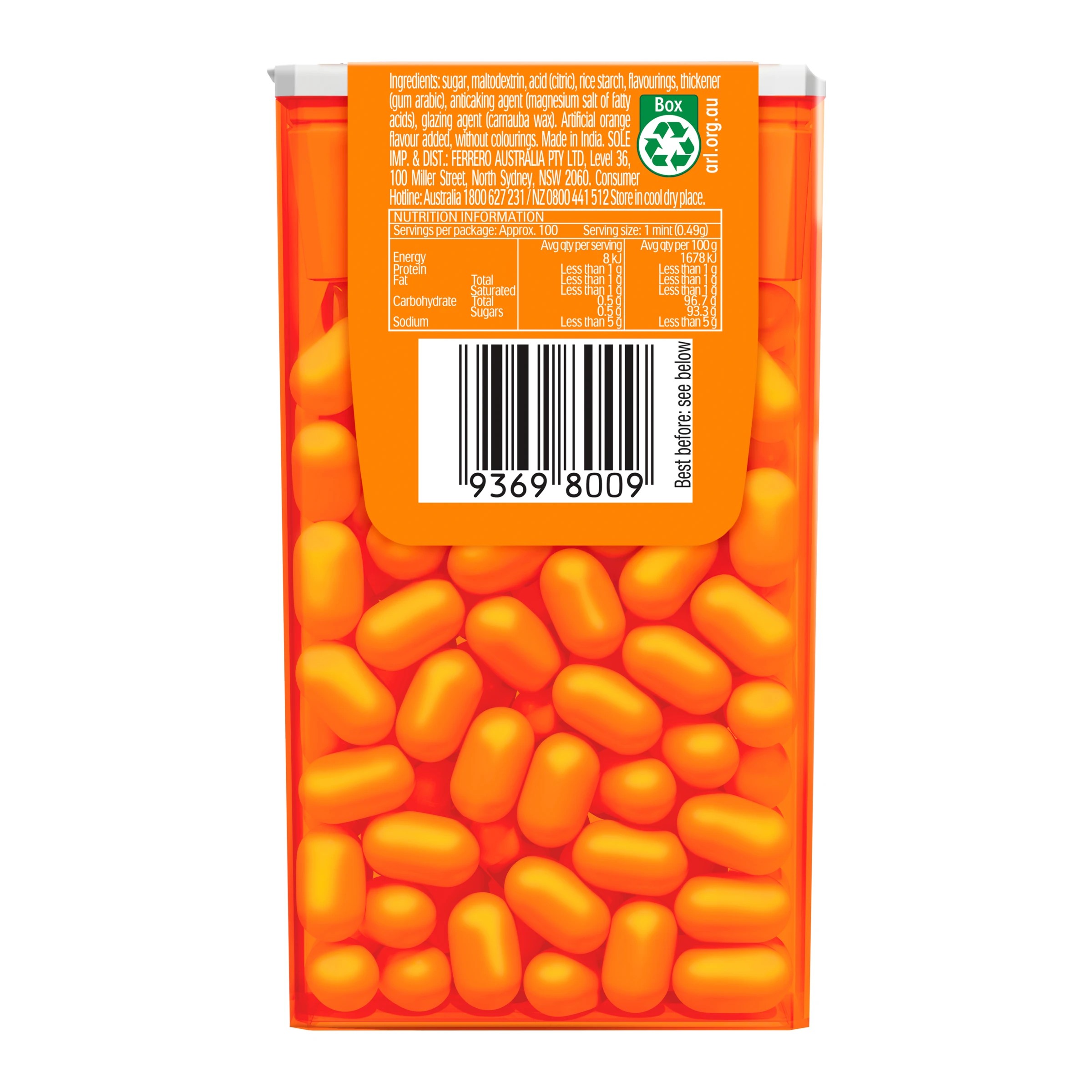 2 Tic Tac Orange Mints 49g, 2 of 4