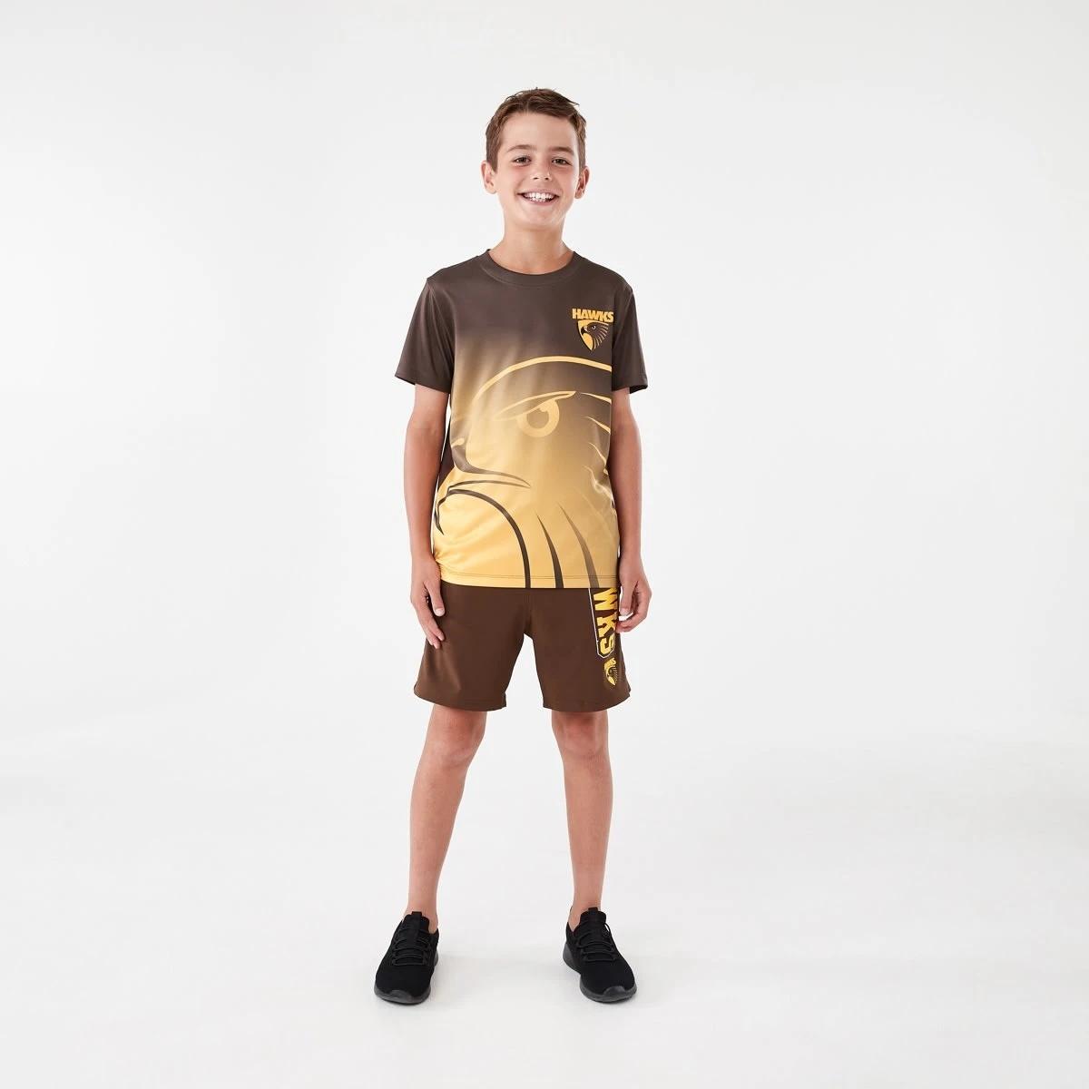 7 Official AFL Kids Training T-shirt Hawthorn, 7 of 10