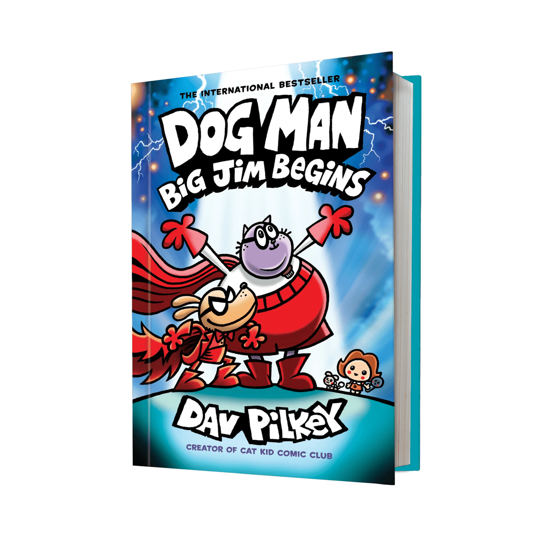 1 Dog Man: Big Jim Begins by Dav Pilkey - Book, 1 of 2