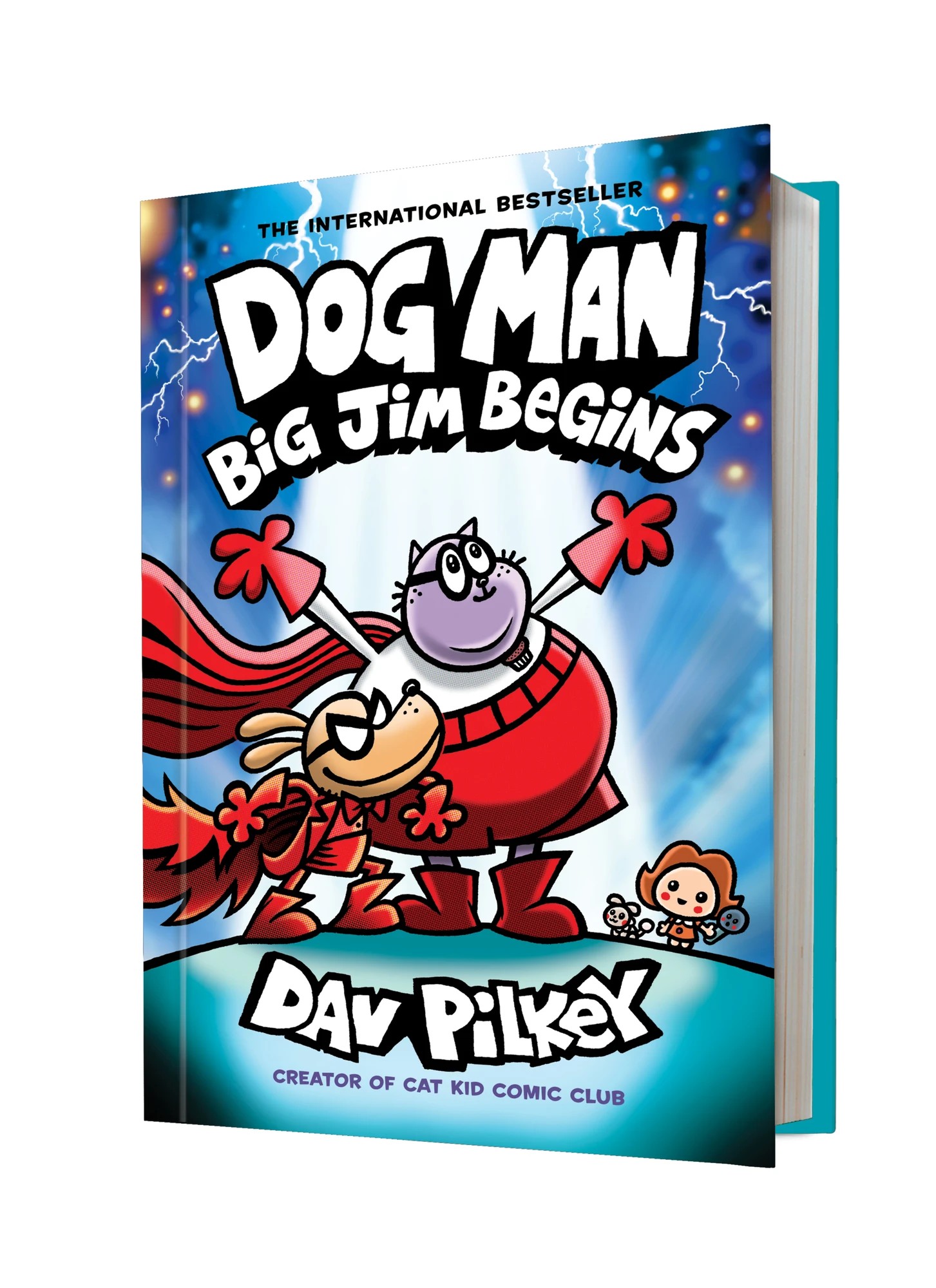 1 Dog Man: Big Jim Begins by Dav Pilkey - Book, 1 of 2