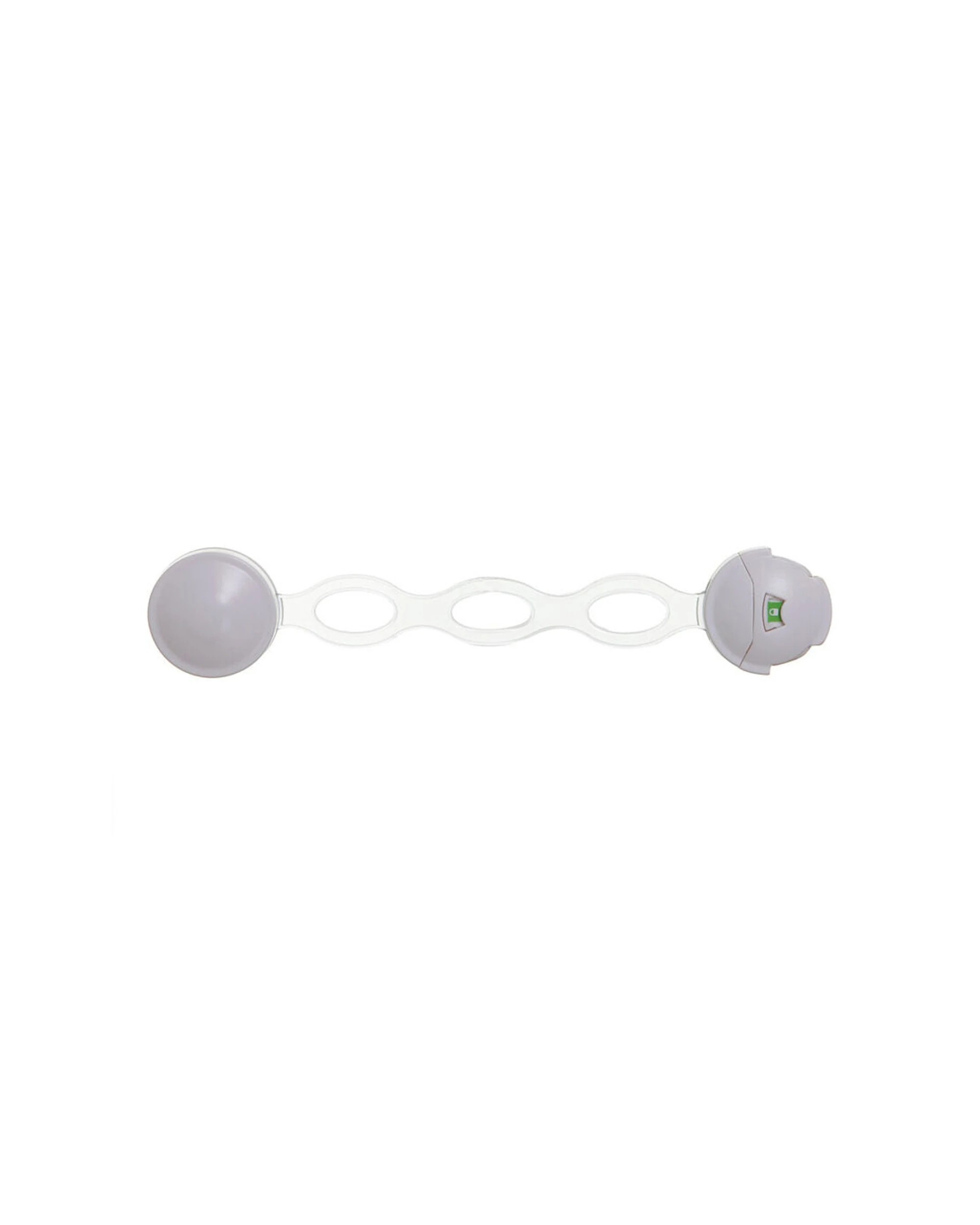 3 Dreambaby 3pc Ezy Check Multi Use Latch Safety Lock Flexible Durable - White, 3 of 3