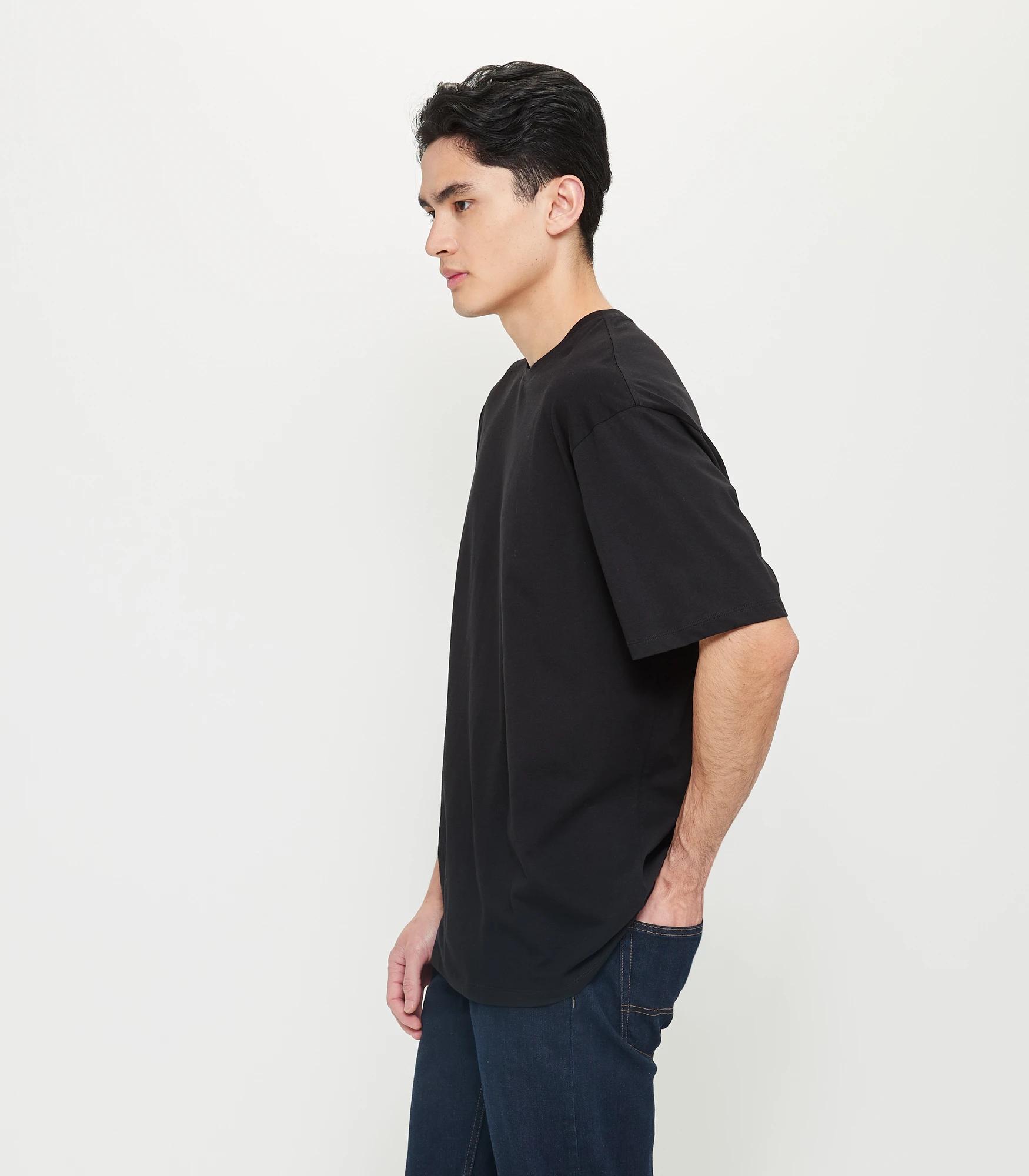 3 Target Australian Cotton Oversized T-shirt BLACK, 3 of 6