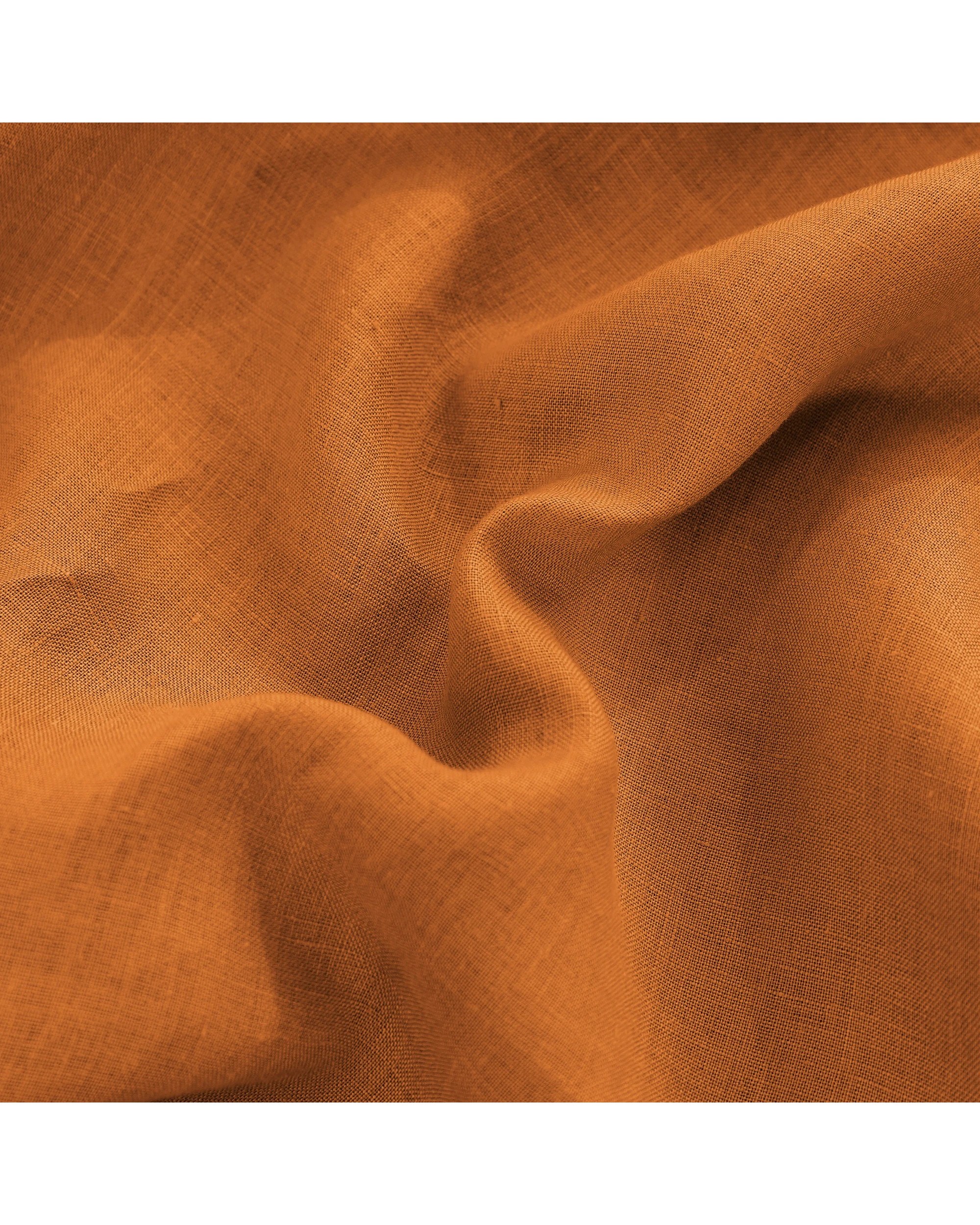 3 Natural Home Vintage Washed 100% Hemp Sheet Set - Queen Bed - Rust, 3 of 4