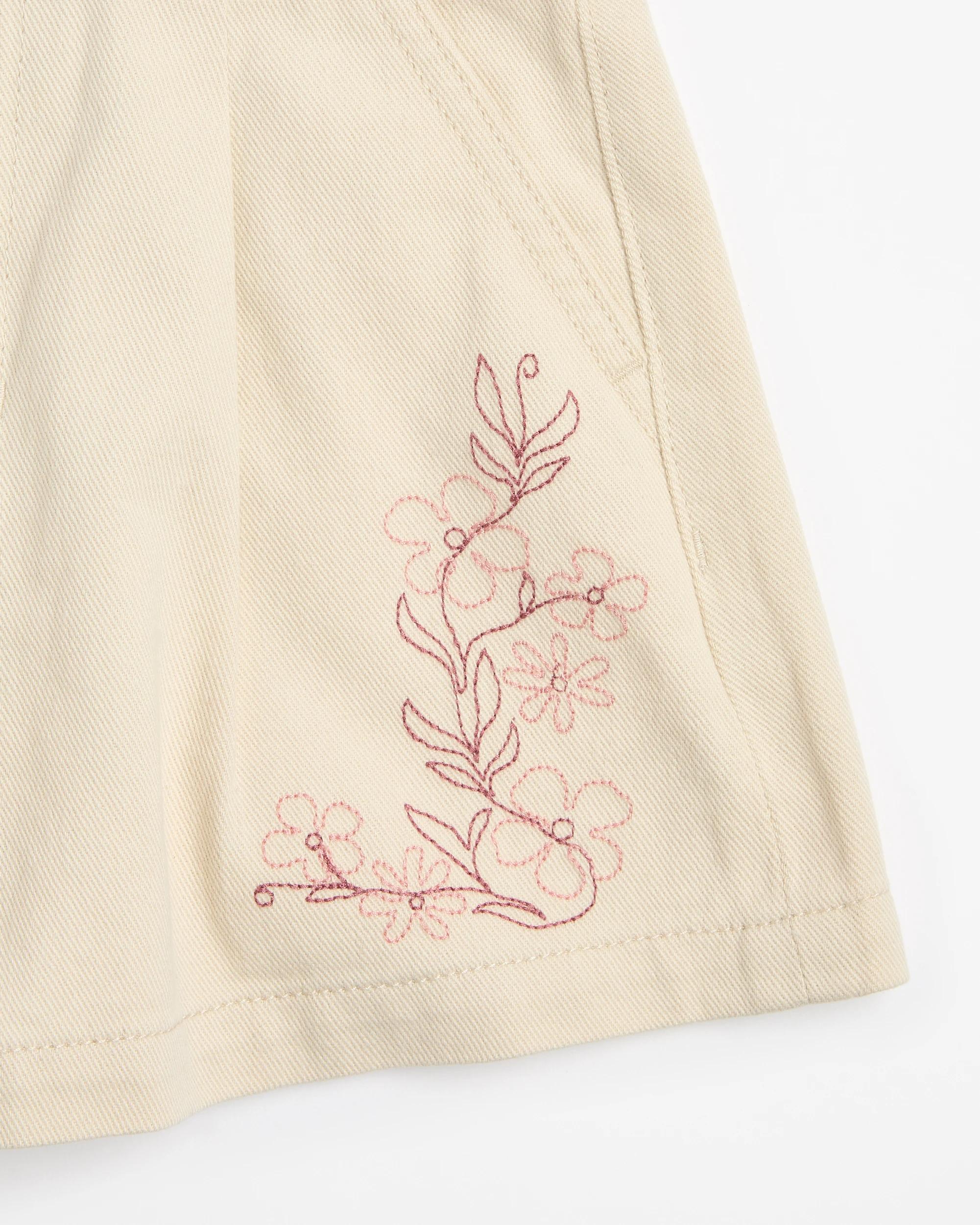 5 Target Denim Shorts CREAM, 5 of 5