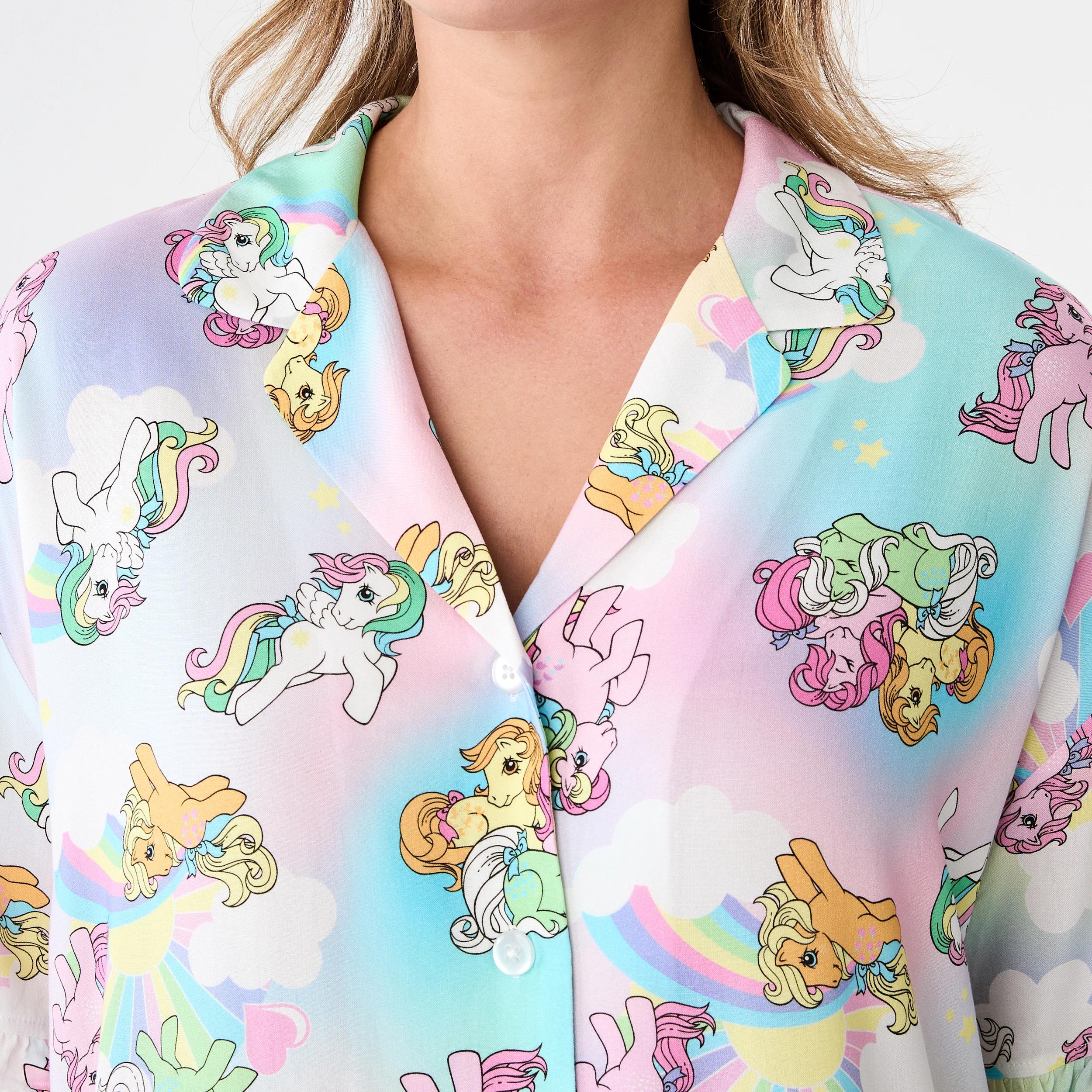 5 My Little Pony License Short Sleeve Top and Shorts Woven Boxy Pyjama Set My Lt Pony, 5 of 8