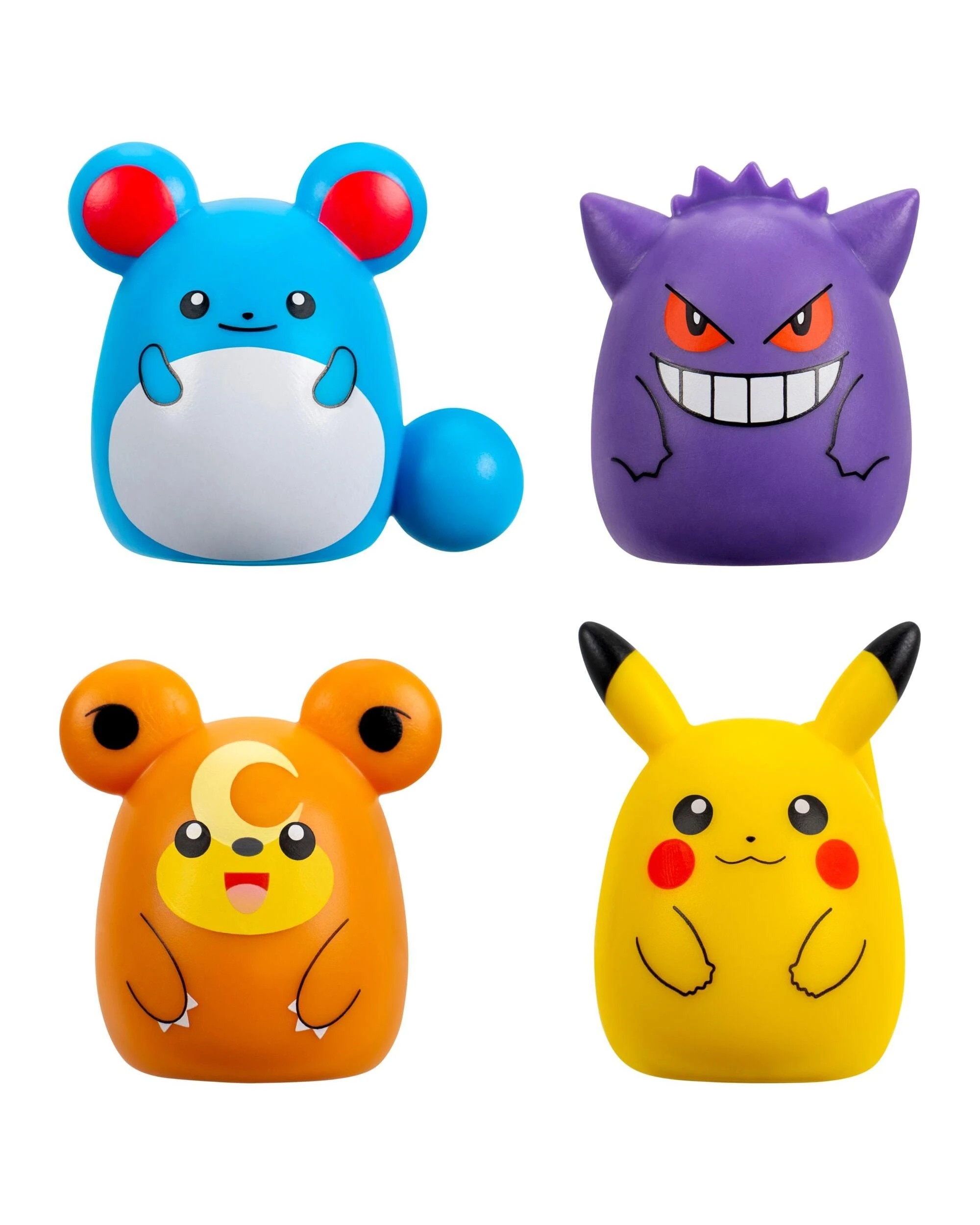 4 Squishmallows Squish-a-Longs Pokemon Pikachu 4 Pack, 4 of 9