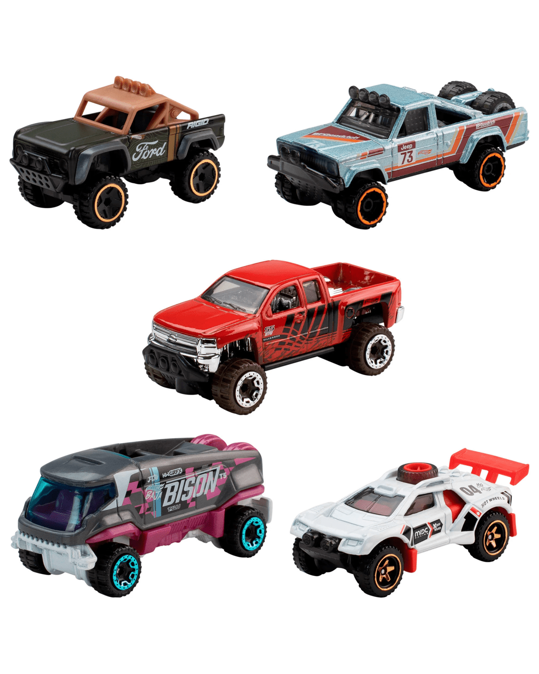 5 Hot Wheels 5-pack Gift Set - Assorted, 5 of 6