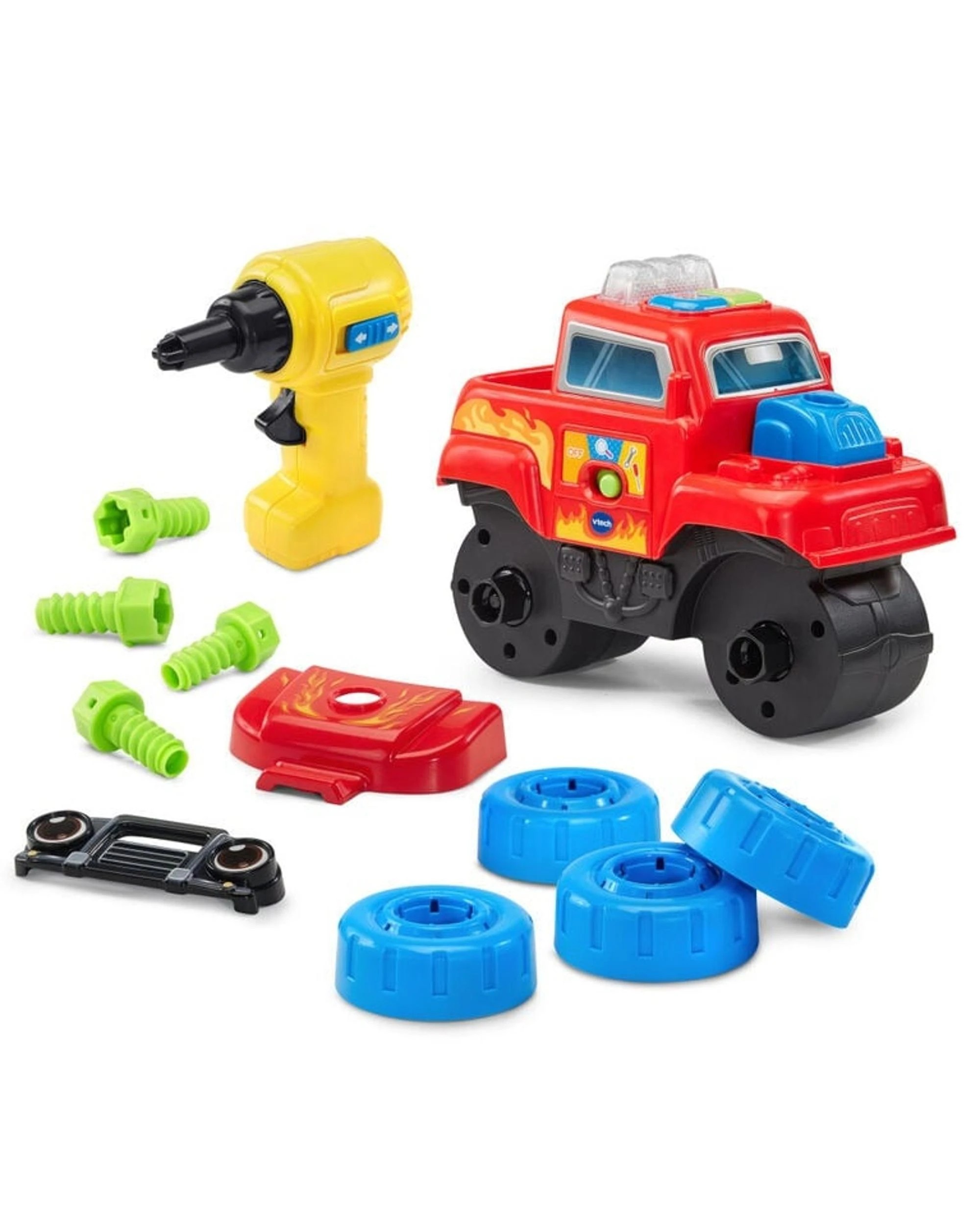 6 VTech Drill and Learn Motorised Monster Truck, 6 of 7