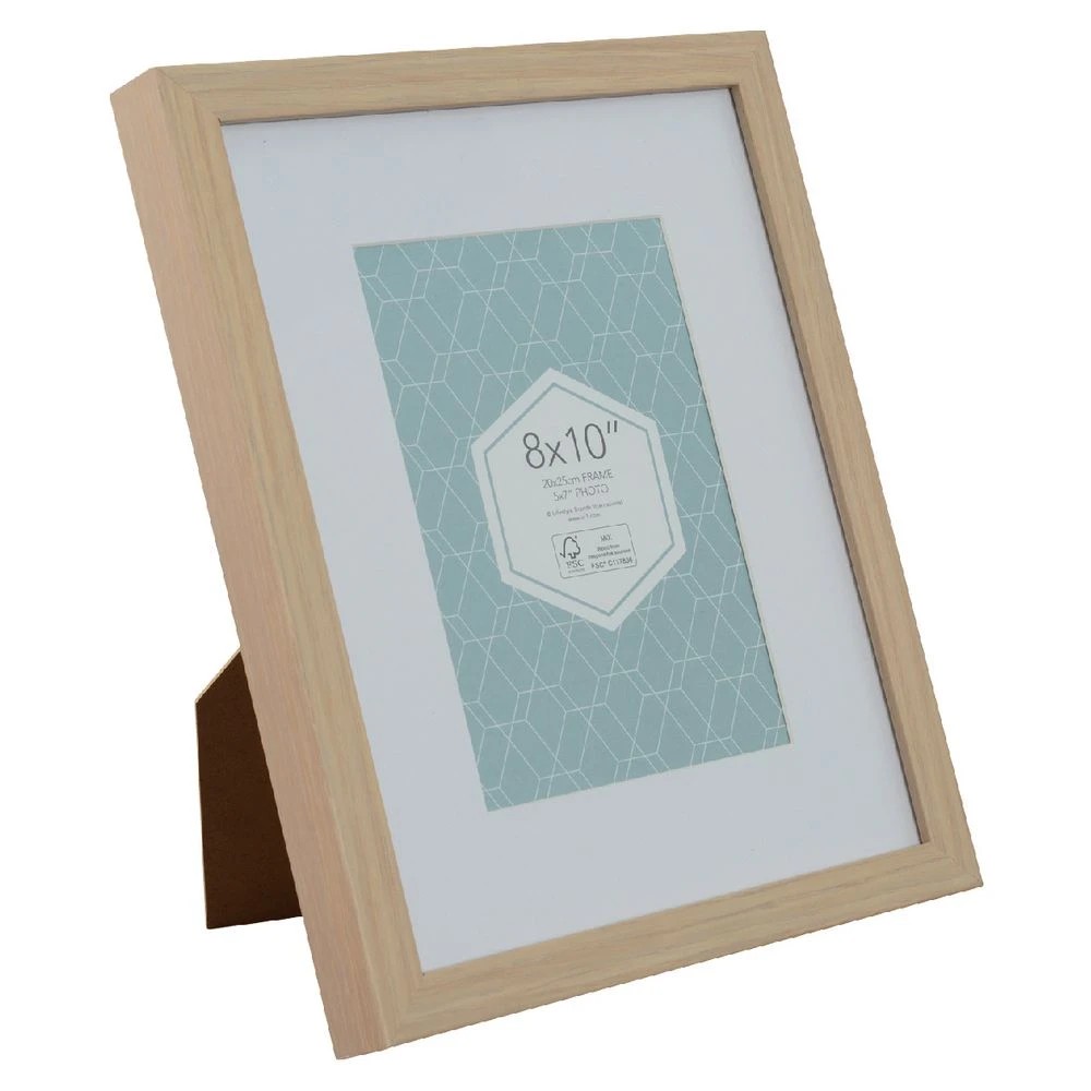 3 Promenade 8x10" Frame Oak, 3 of 5