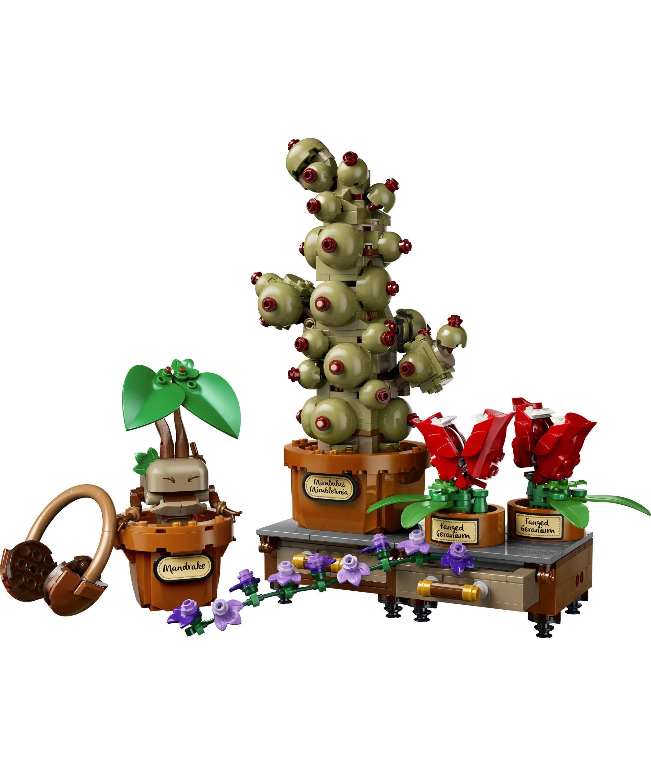 2 LEGO Harry Potter Hogwarts Herbology Plants 76474, 2 of 9