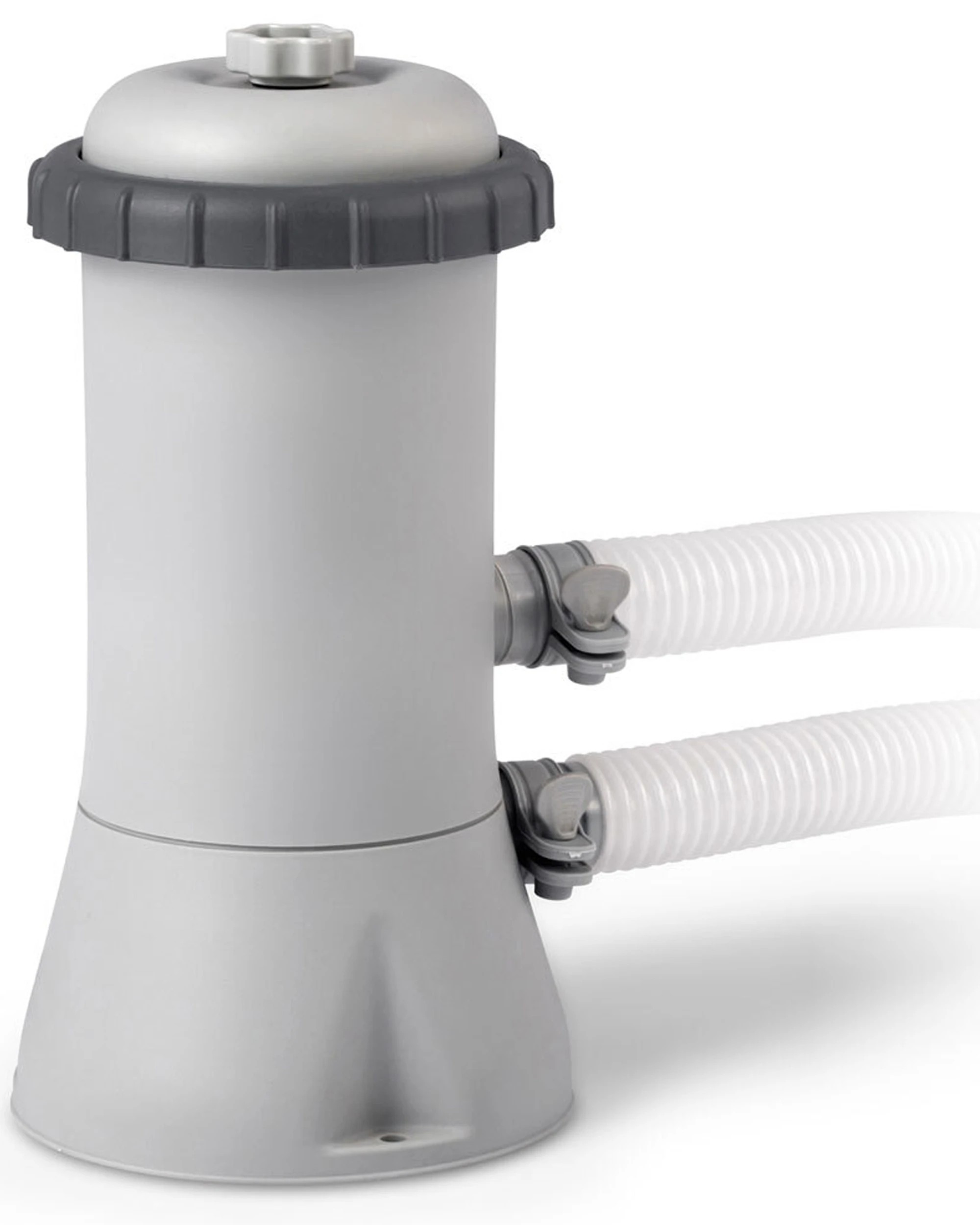 6 Intex 26788AU 4m x 2m Above Ground Swimming Pool Rectangular with Pump - Grey, 6 of 6