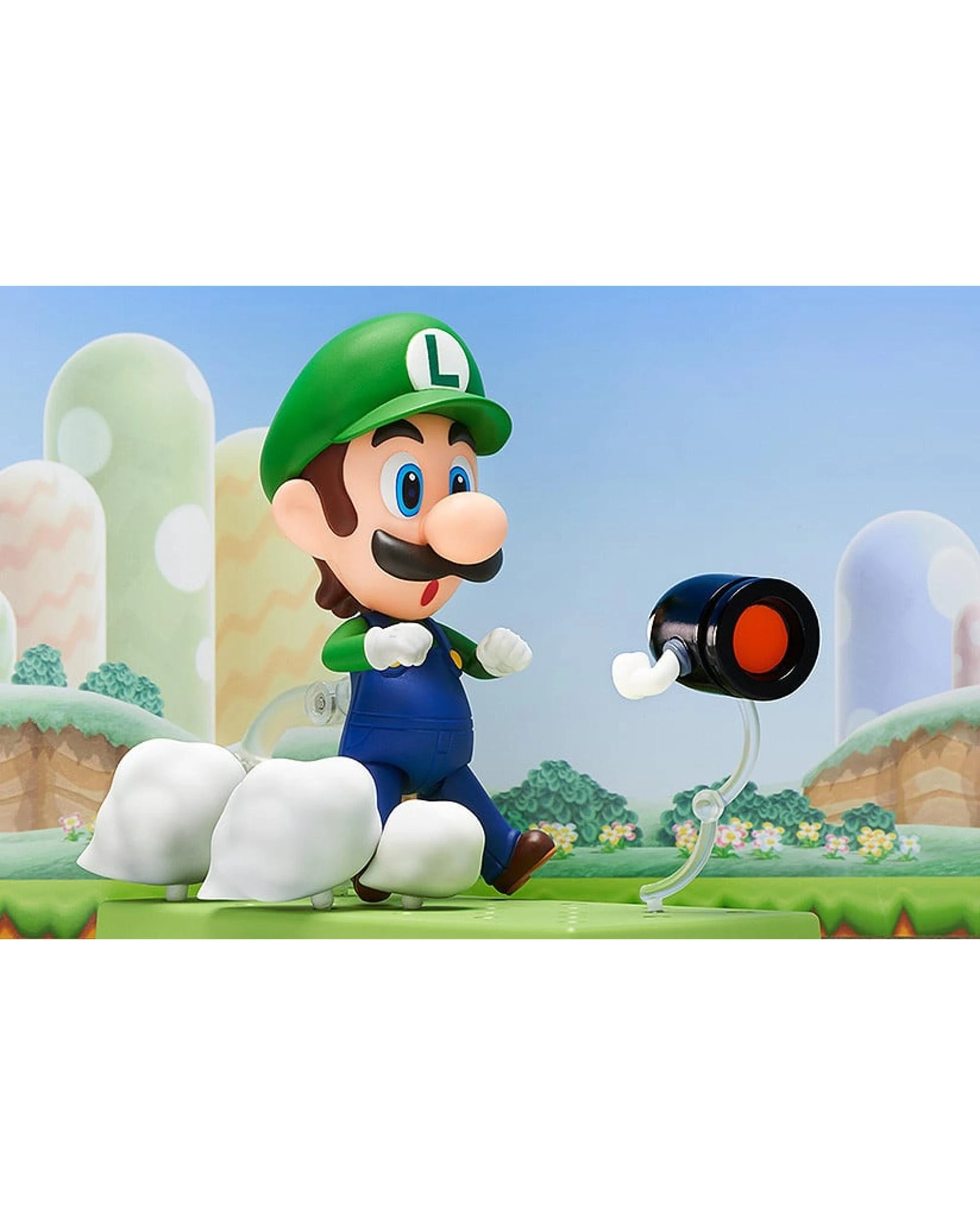 2 Nendoroid Super Mario: Luigi Figurine - Re-Release, 2 of 6