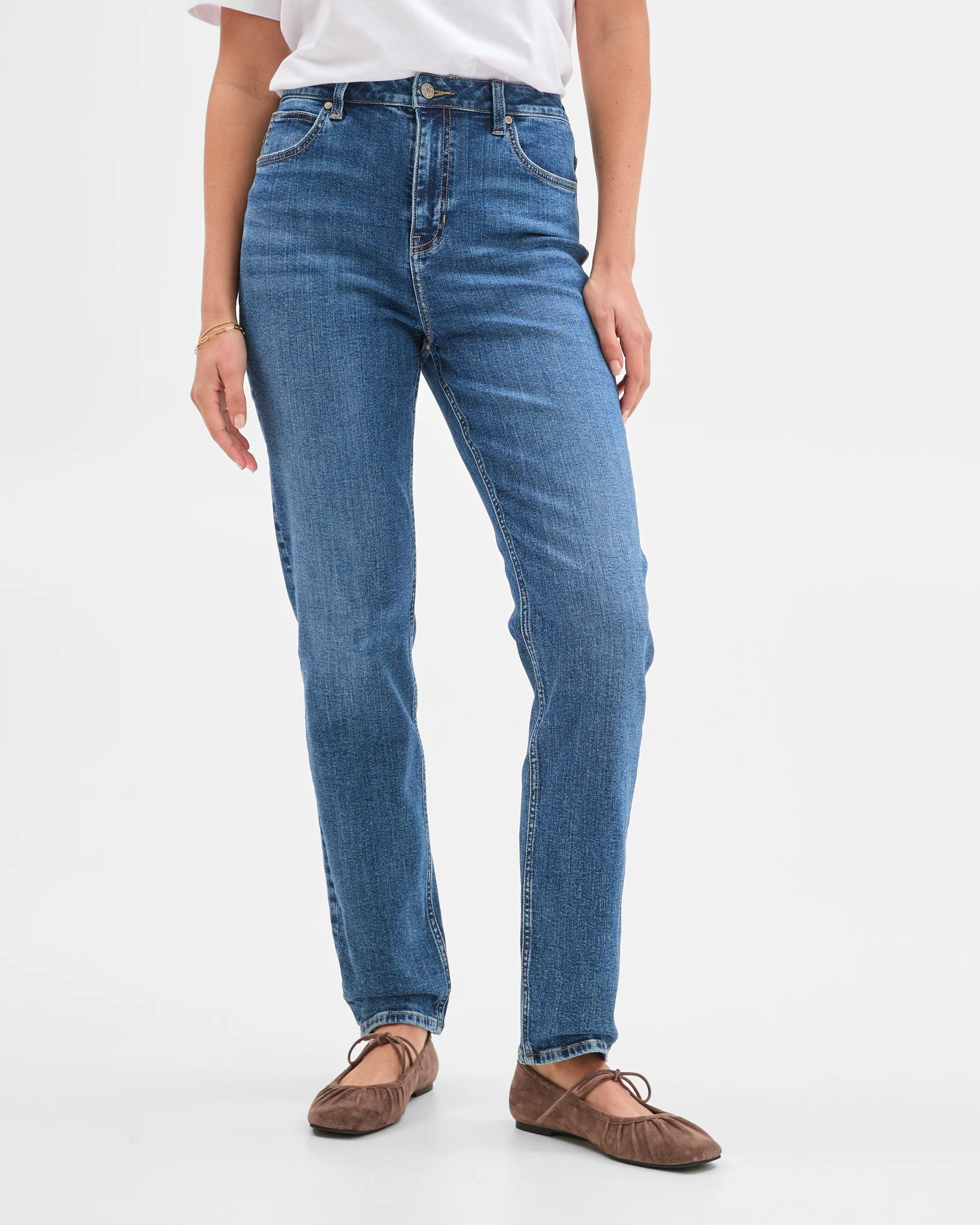 4 Target Denim Alexa Slim Leg Full Length Jeans DENIMDARK, 4 of 6