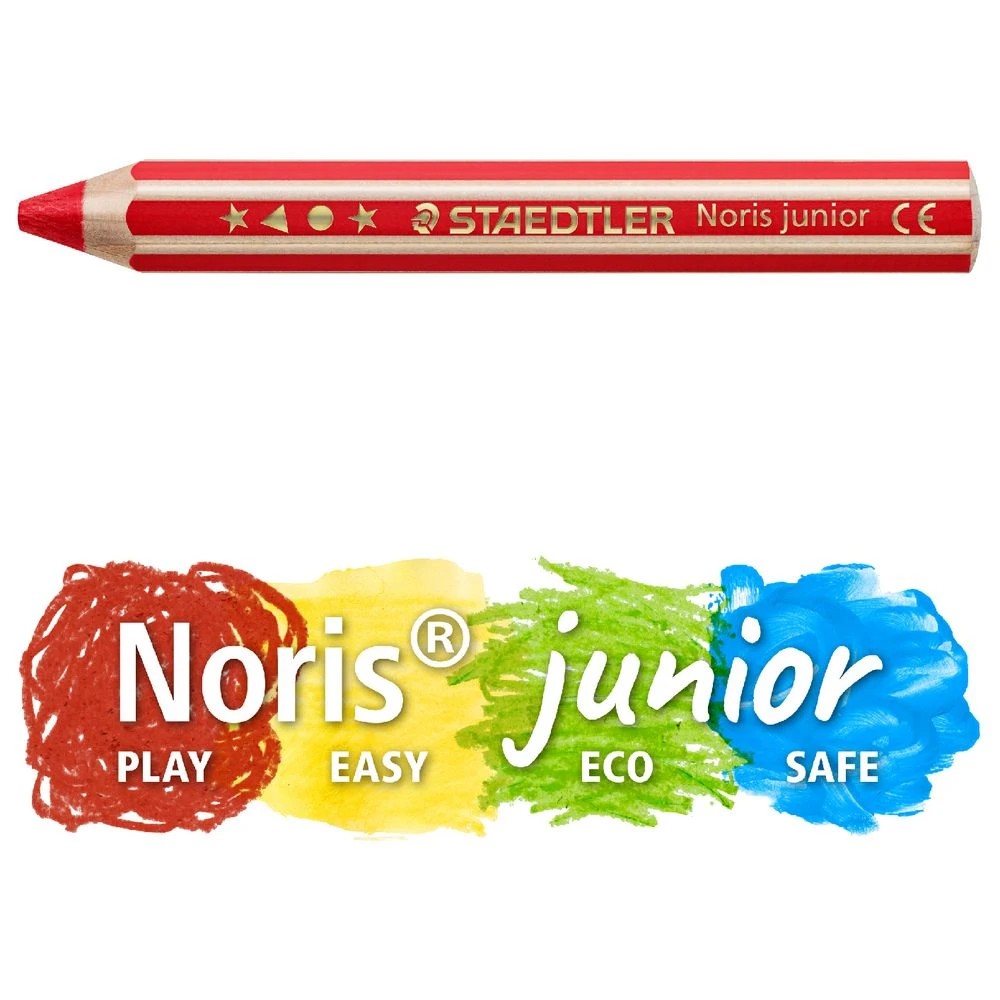 9 Staedtler Noris Junior 3-in-1 Pencils 6 Pack, 9 of 10
