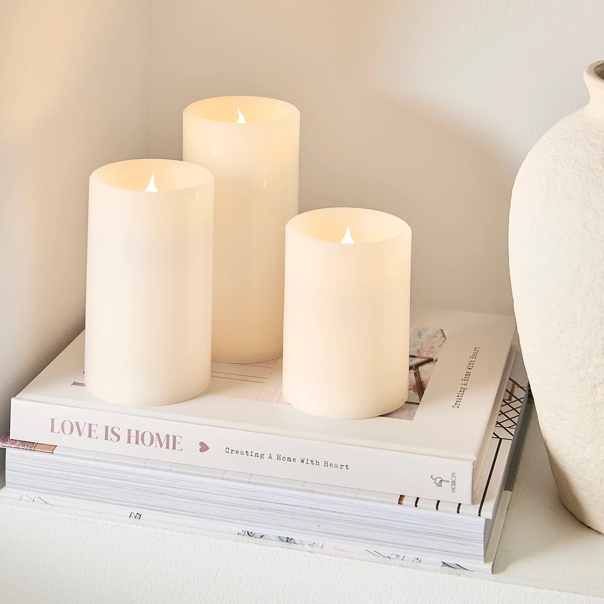 10 21.5cm LED Flameless Candle, 10 of 10