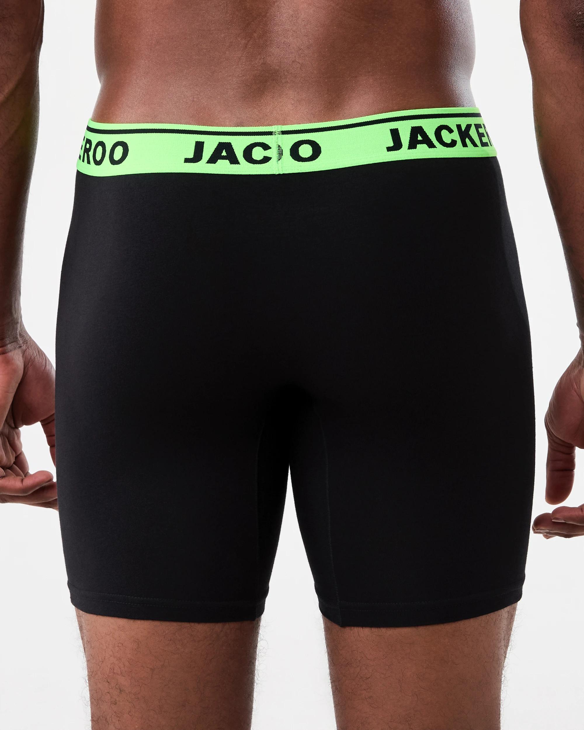 5 5 Pack Mid Length Work Trunks Black, 5 of 7