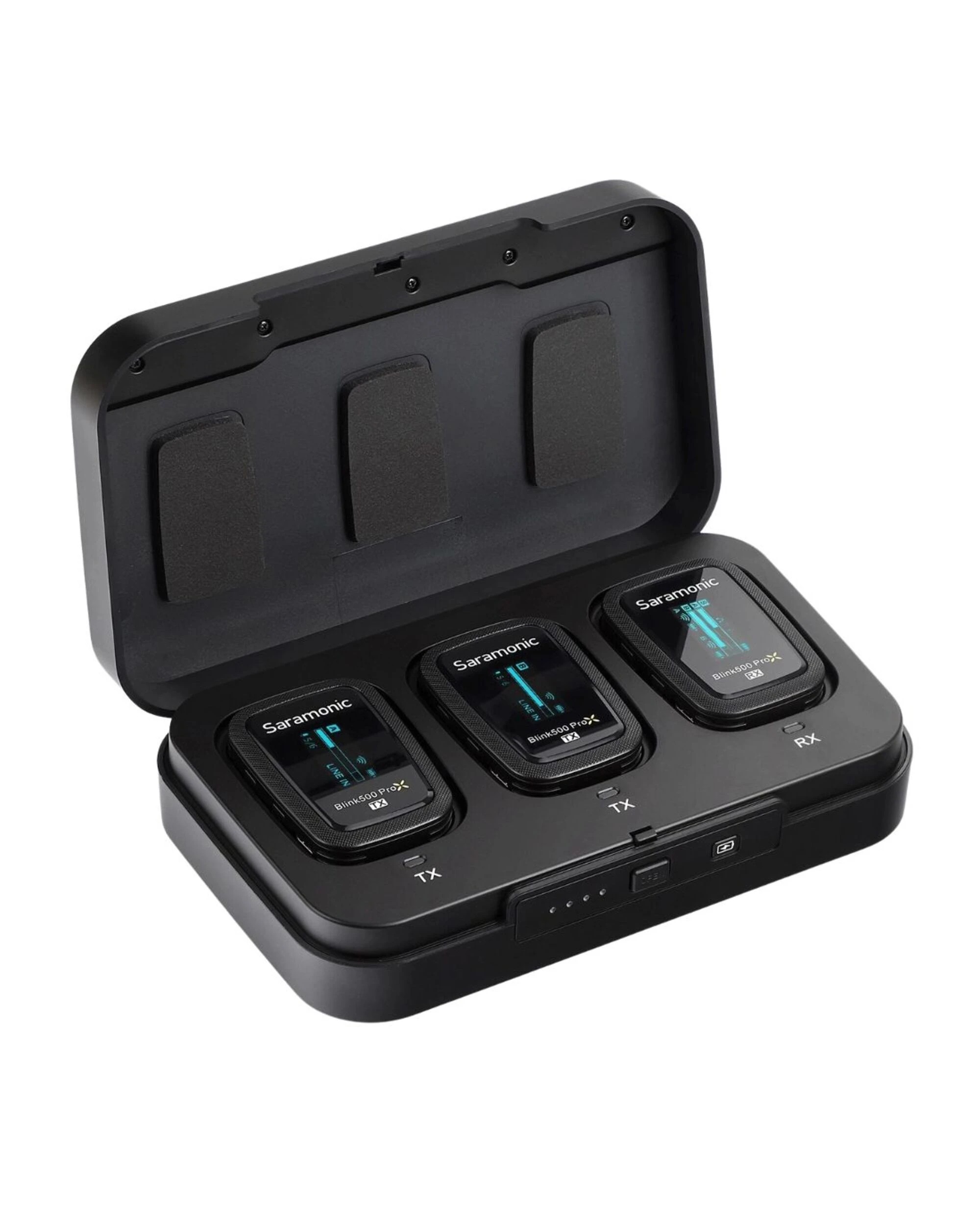 3 Saramonic Blink500 Pro X B2 Dual channel 2.4GHz Omni Lavalier Microphone System - Black, 3 of 5