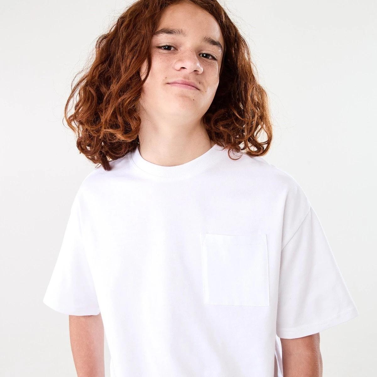 3 Short Sleeve Oversized T-shirt WHITE, 3 of 7