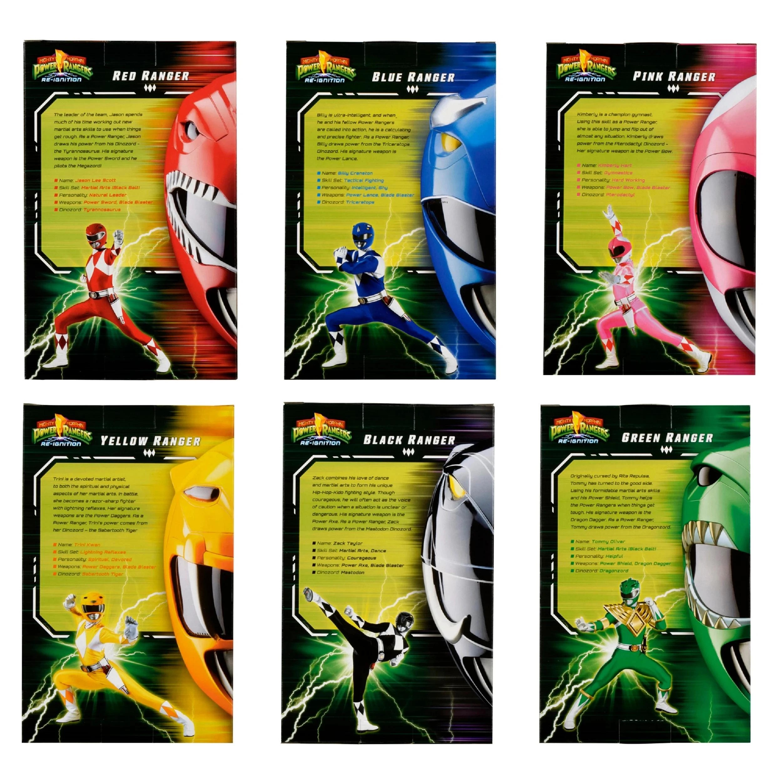 10 Power Rangers Figures 6 Pack - Multi, 10 of 10