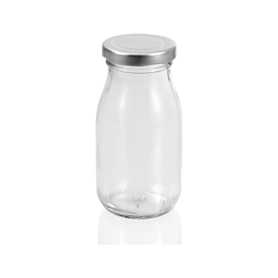 3 Lemon & Lime 200ml Glass Milk Bottle Container Storage W/ Screw Top Lid Assorted
 - Multi, 3 of 5