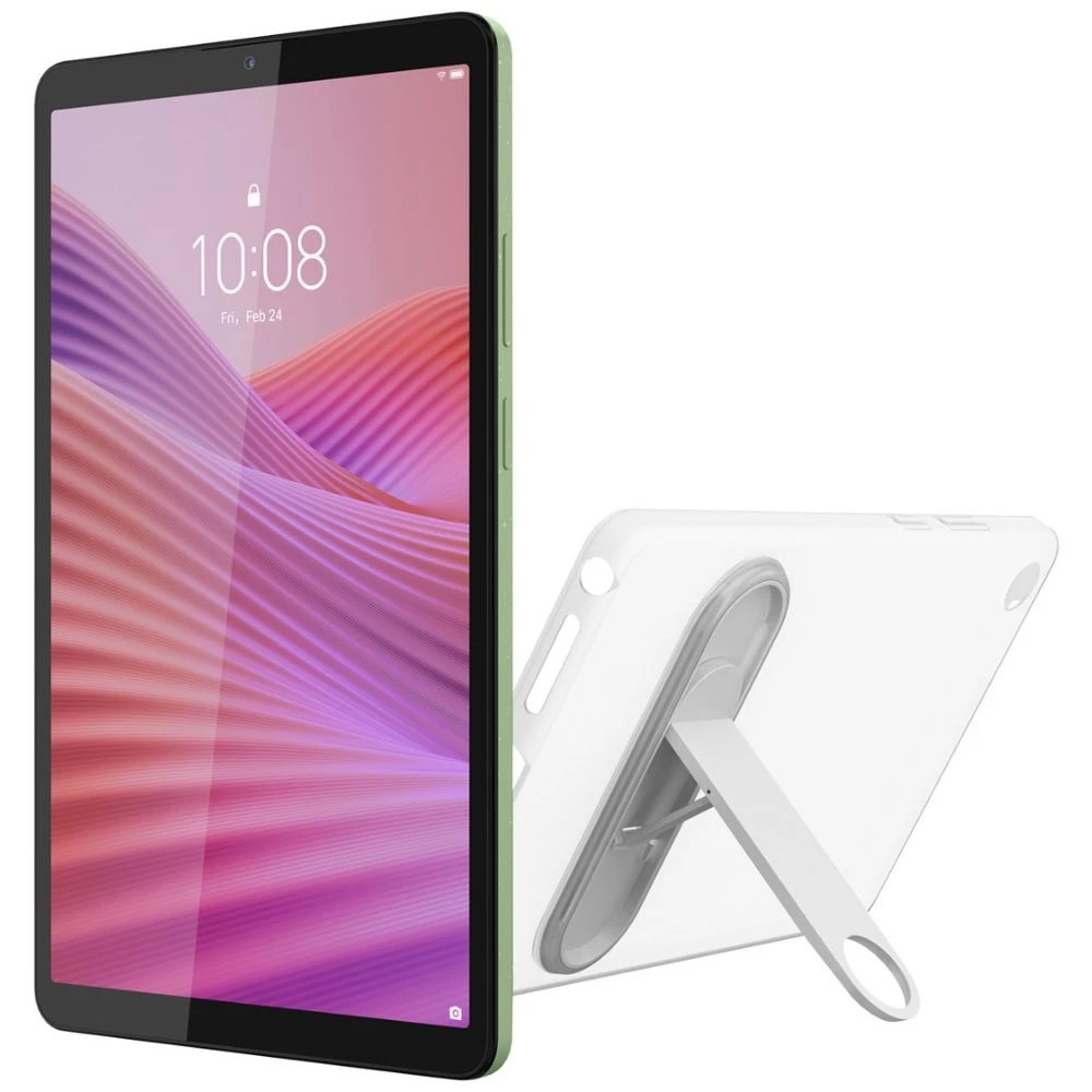 9 Lenovo Tab One 8.7" 4/ 64GB Green Tablet with Clear Case, 9 of 10