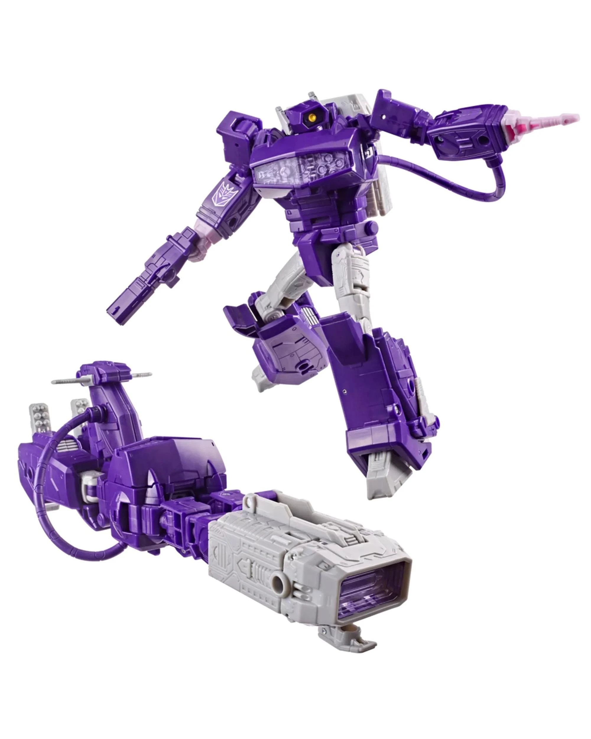 2 Transformers Studio Series The Transformers: The Movie Voyager Class Shockwave Action Figure, 2 of 4