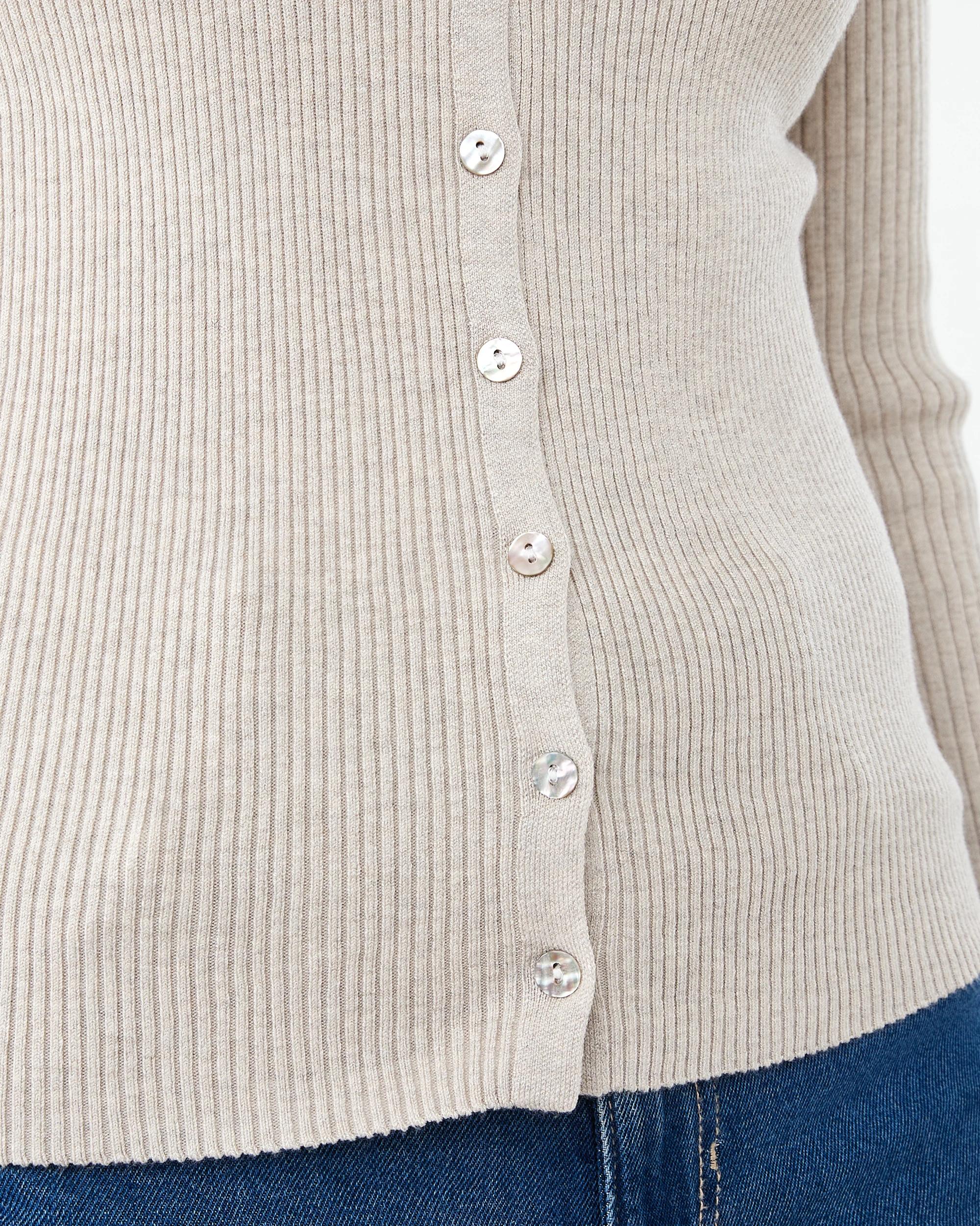 6 Long Sleeve Button Raglan Top Bge Otml, 6 of 7