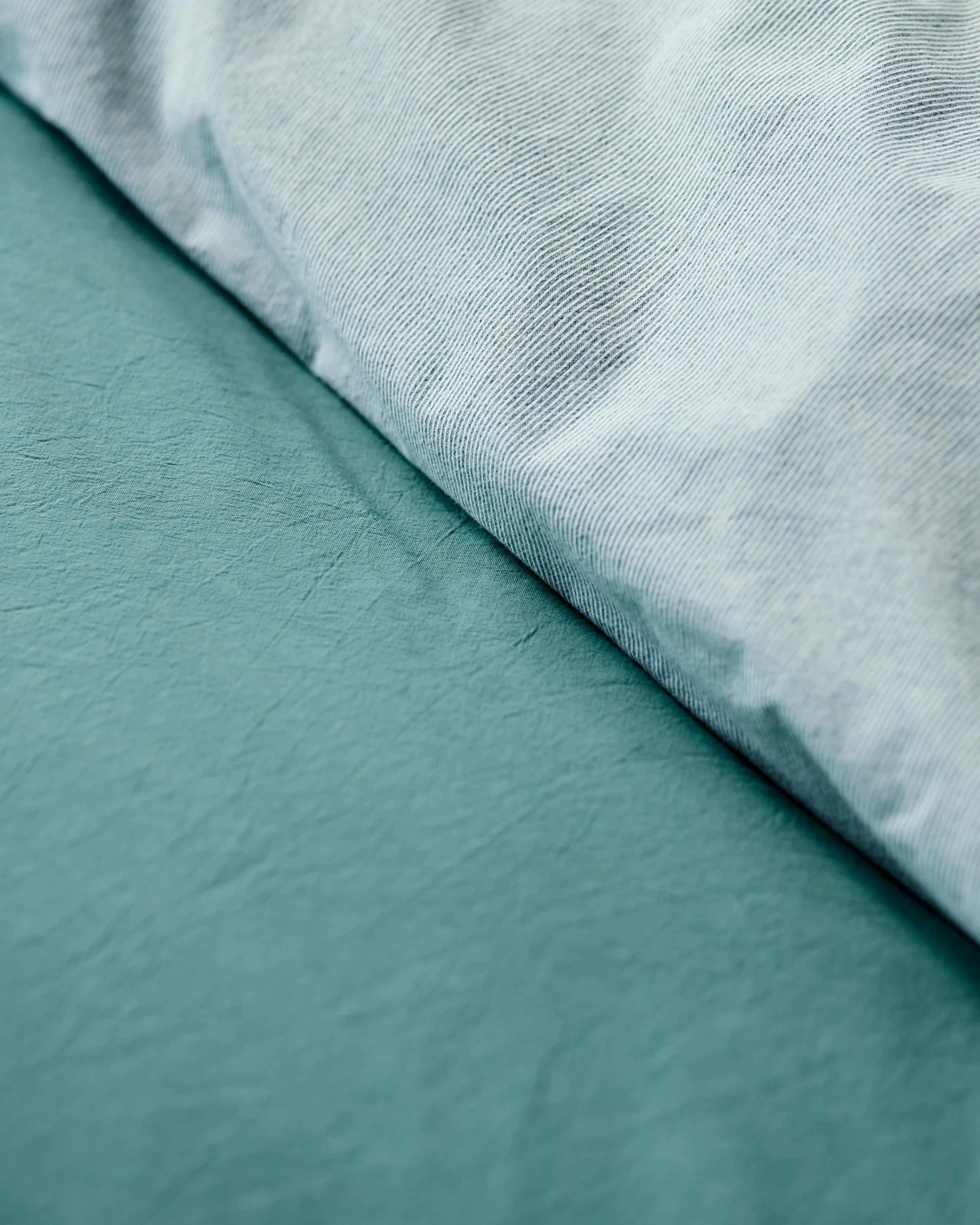 3 Arlo Cotton Stonewash Quilt Cover Set - Super King Bed - Green, 3 of 5