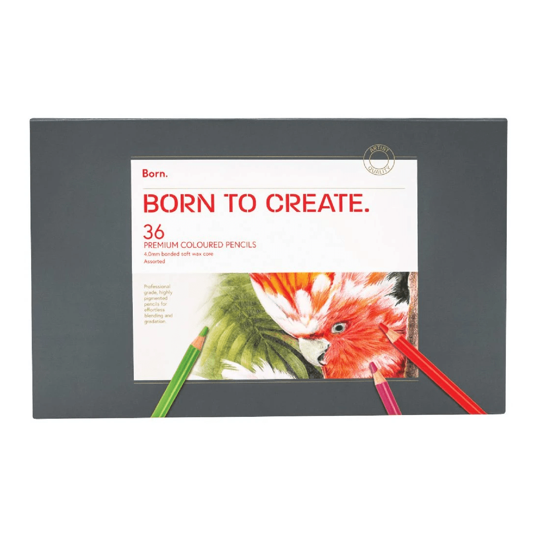 1 Born Premium Colour Pencils 36 Pack, 1 of 4