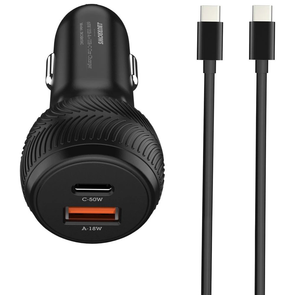 2 J.Burrows Dual USB-C/A Car Charger 65 W, 2 of 5
