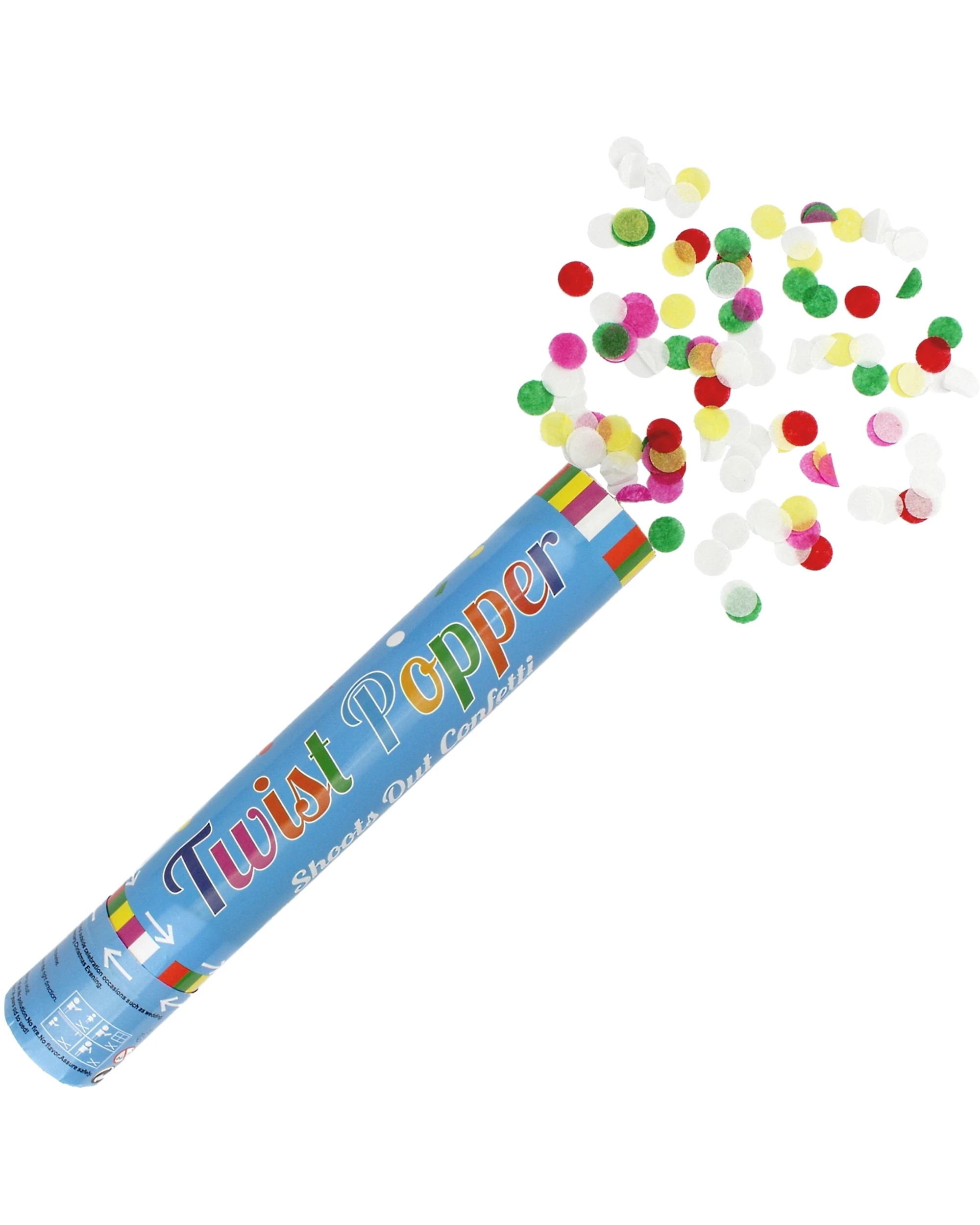 1 Partyrama Confetti Twist Party Popper, 1 of 1