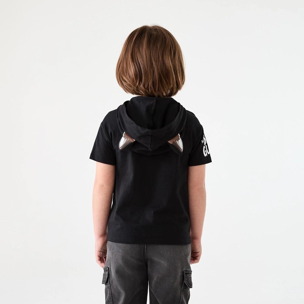2 The Bad Guys License Character Hooded T-shirt BAD GUYS MR WOLF, 2 of 8