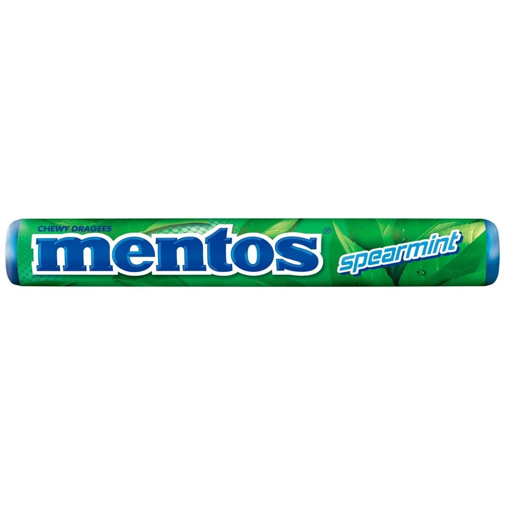 1 Mentos Spearmint Roll 37.5g, 1 of 2