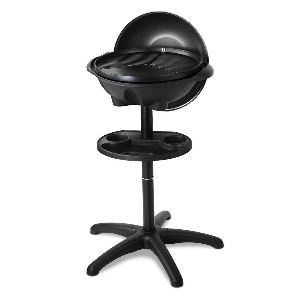 1 Grillz BBQ Grill Electric Smoker Barbecue - Black, 1 of 7