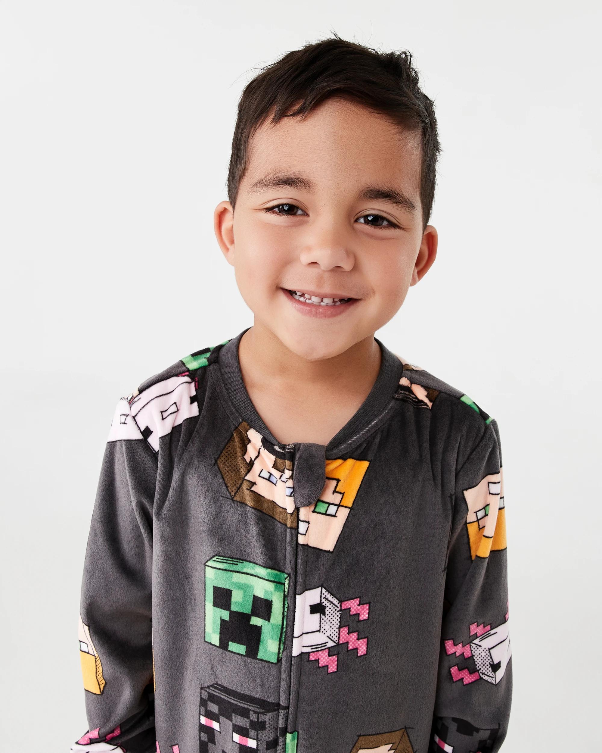 3 Minecraft License All-In-One Sleepsuit Minecraft, 3 of 5