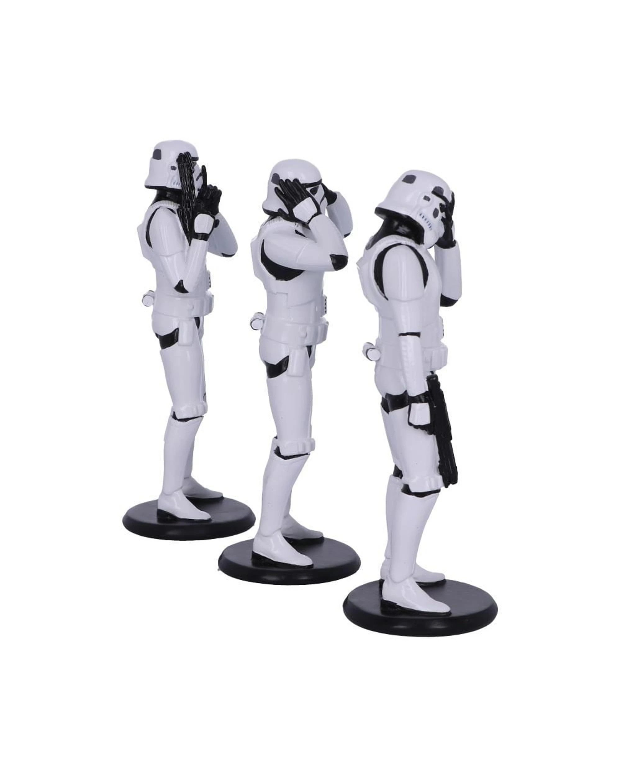 4 Star Wars Stormtrooper Three Wise Figures Set, 4 of 8