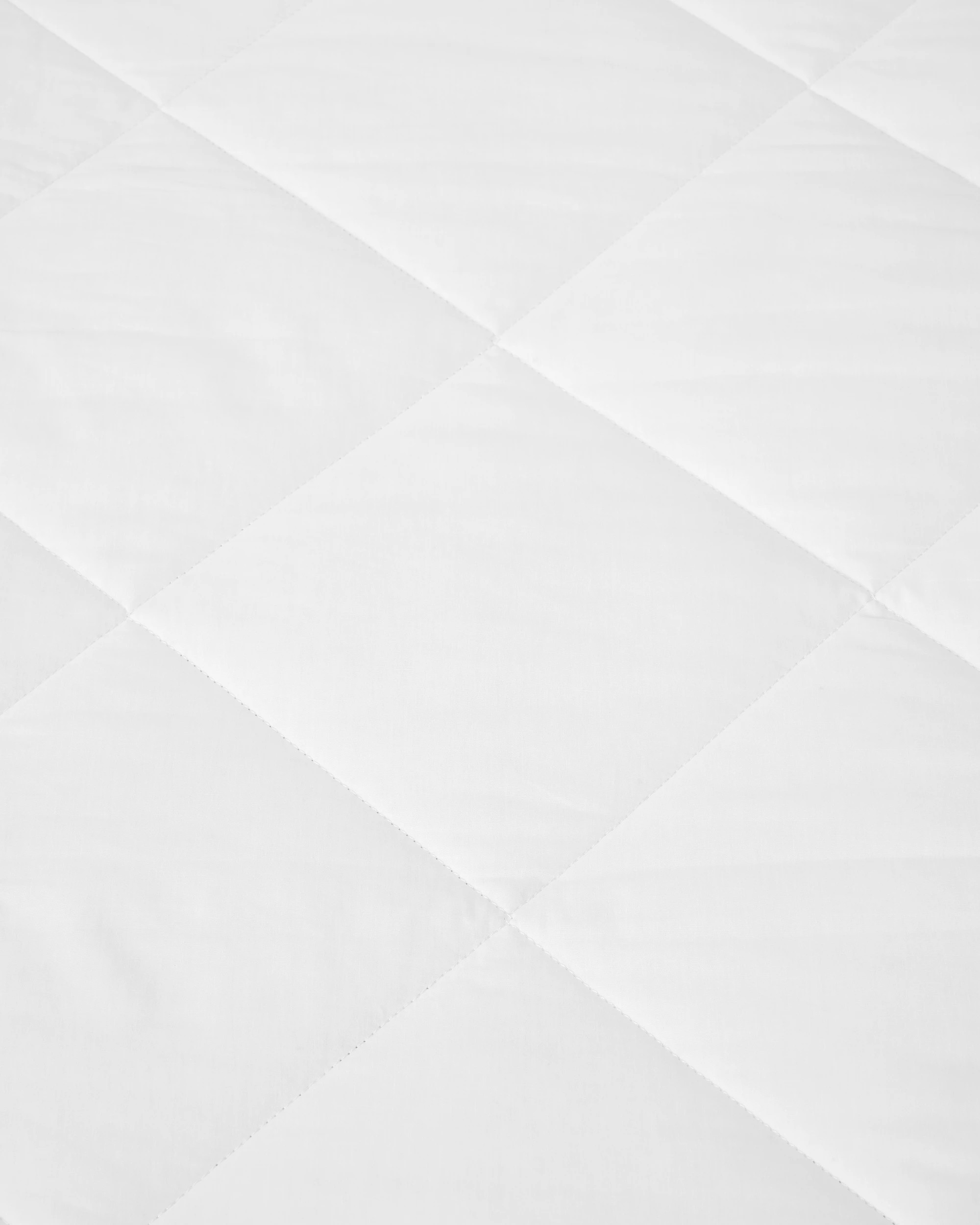 3 Low Warmth Summer Cotton Wool Quilt - Double Bed, White, 3 of 4
