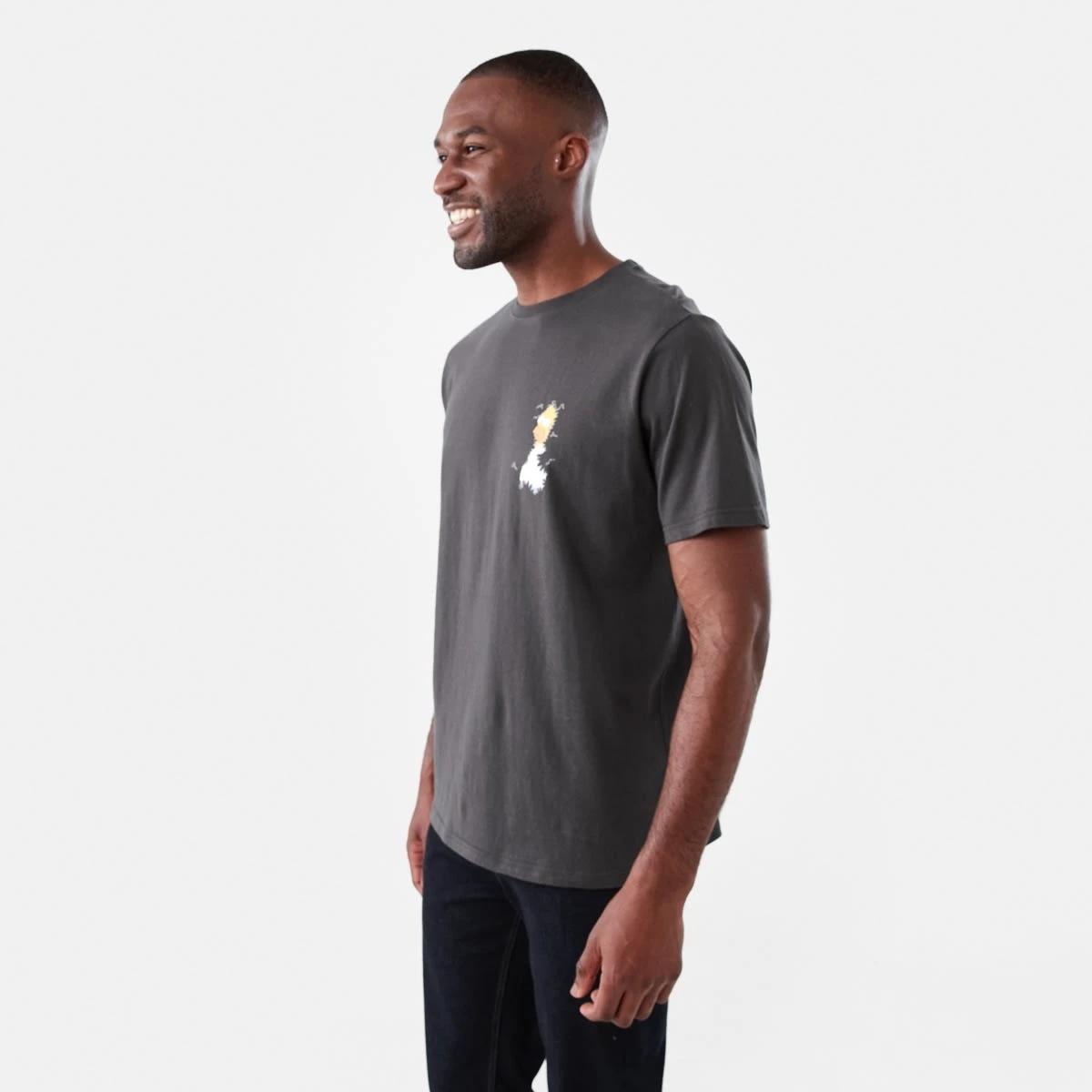 2 Simpsons License T-shirt OYSTER BLACK, 2 of 7
