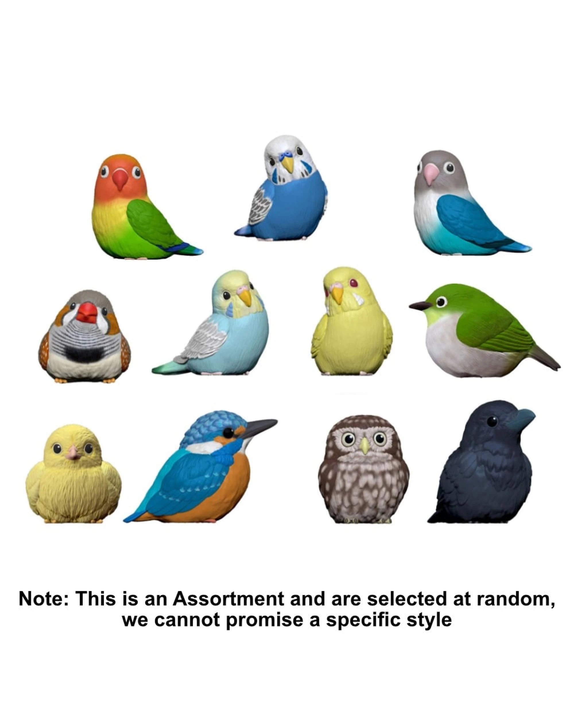 2 Te-Nori Friends Birds Series 4 Figure Blind Box, 2 of 2
