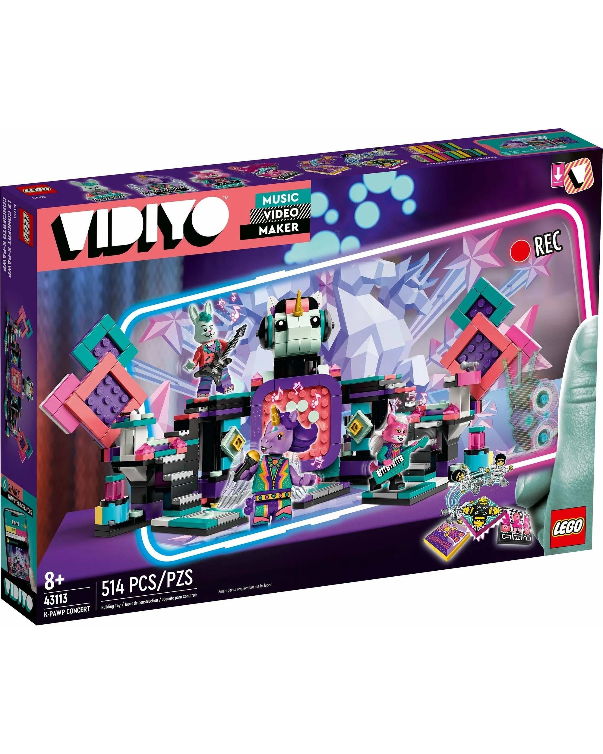 1 LEGO 43113 Vidiyo K-Pawp Concert Stage Building Set, 1 of 5