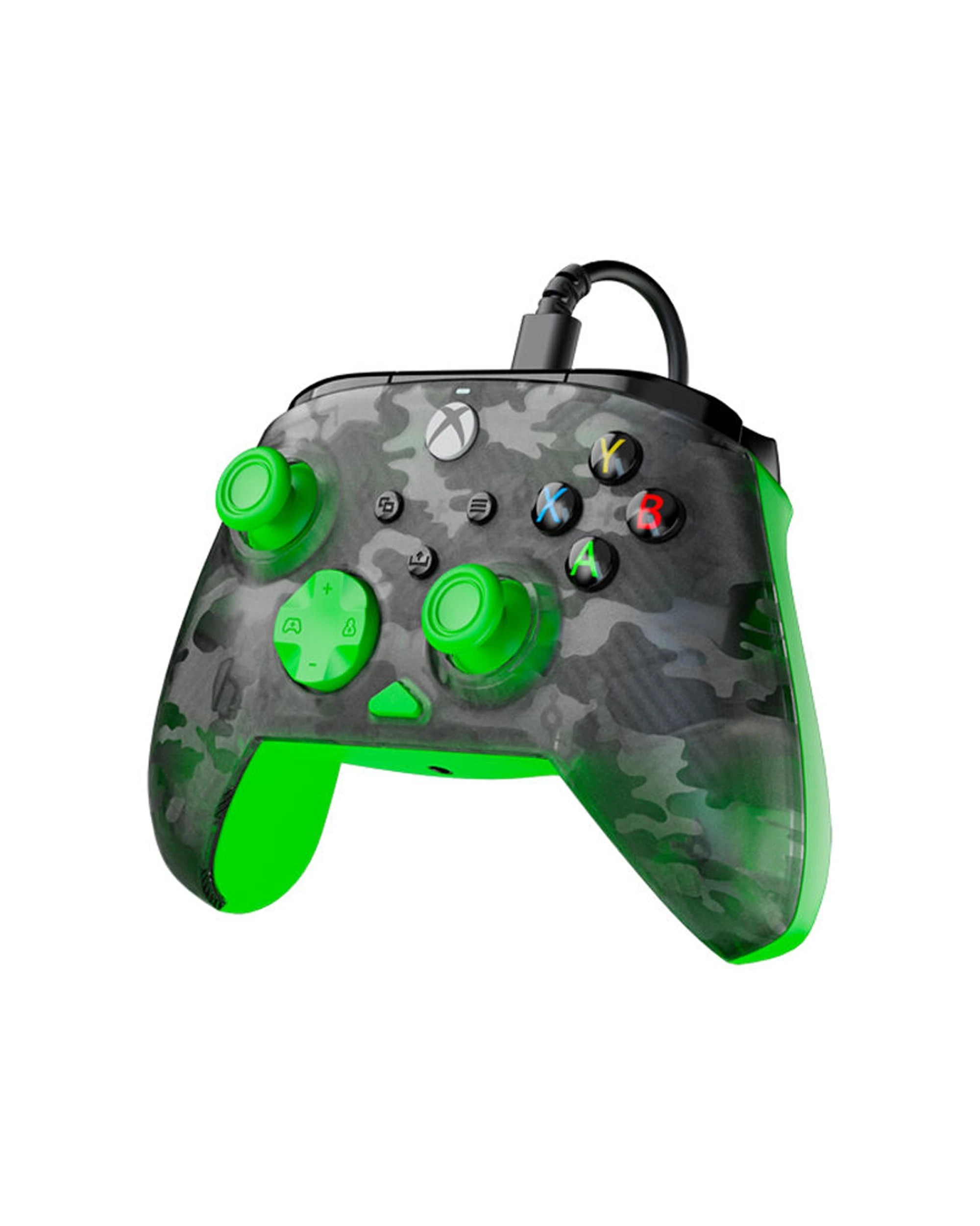2 Turtle Beach Rematch Core Xbox Wired Controller 8ft 2.5m USB Dual Rumble - Green, 2 of 7
