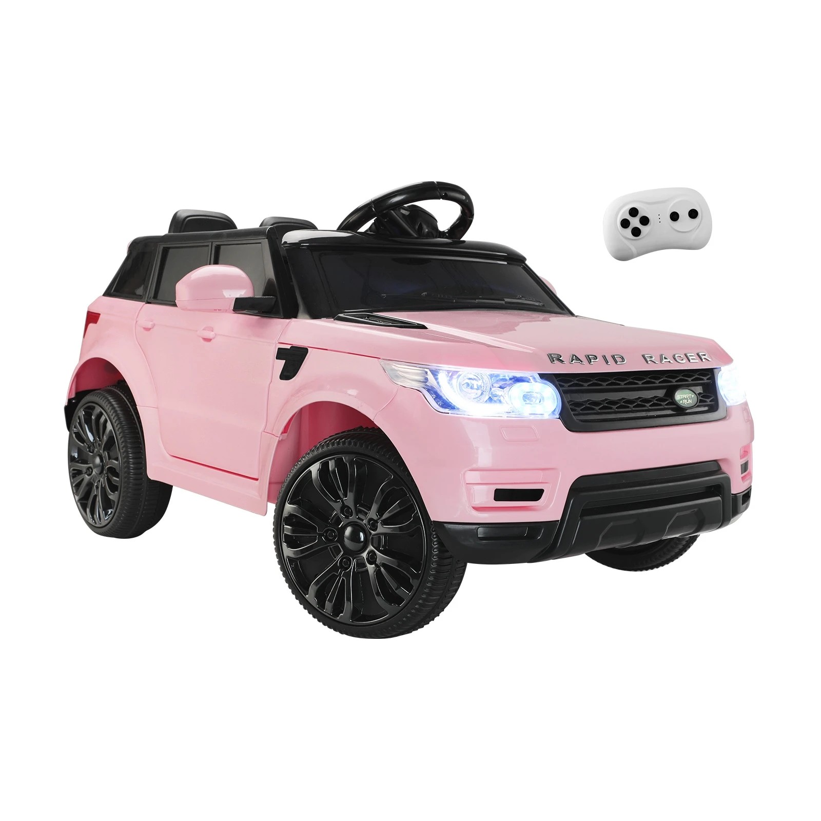 1 Mazam Kids Ride On Car Electric Vehicle Toy Remote Cars Gift Mp3 Led Light 12v
 - Pink, 1 of 10